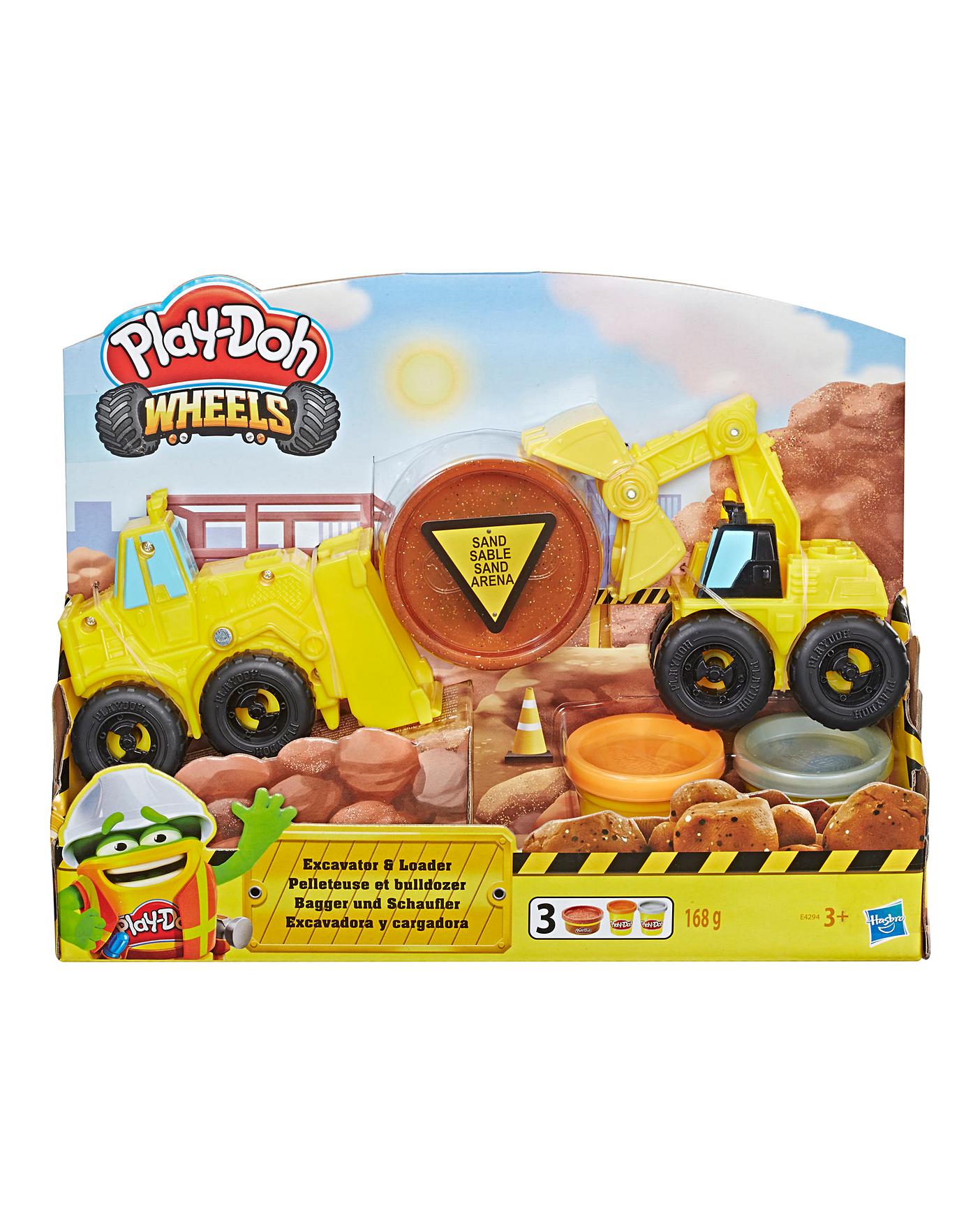 play doh excavator