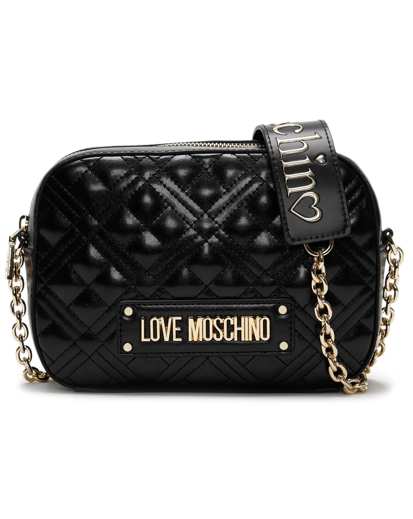 Love Moschino Diamond Quilted Camera Bag Simply Be