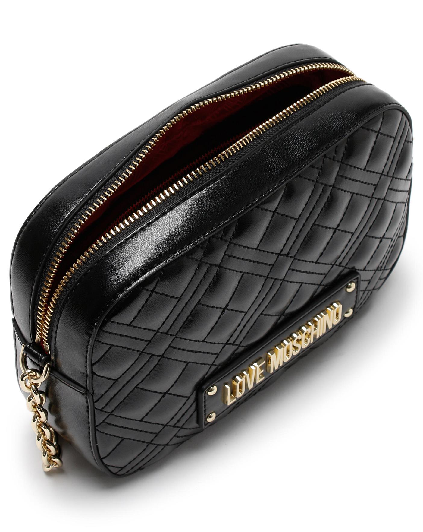 Love Moschino Diamond Quilted Camera Bag Simply Be