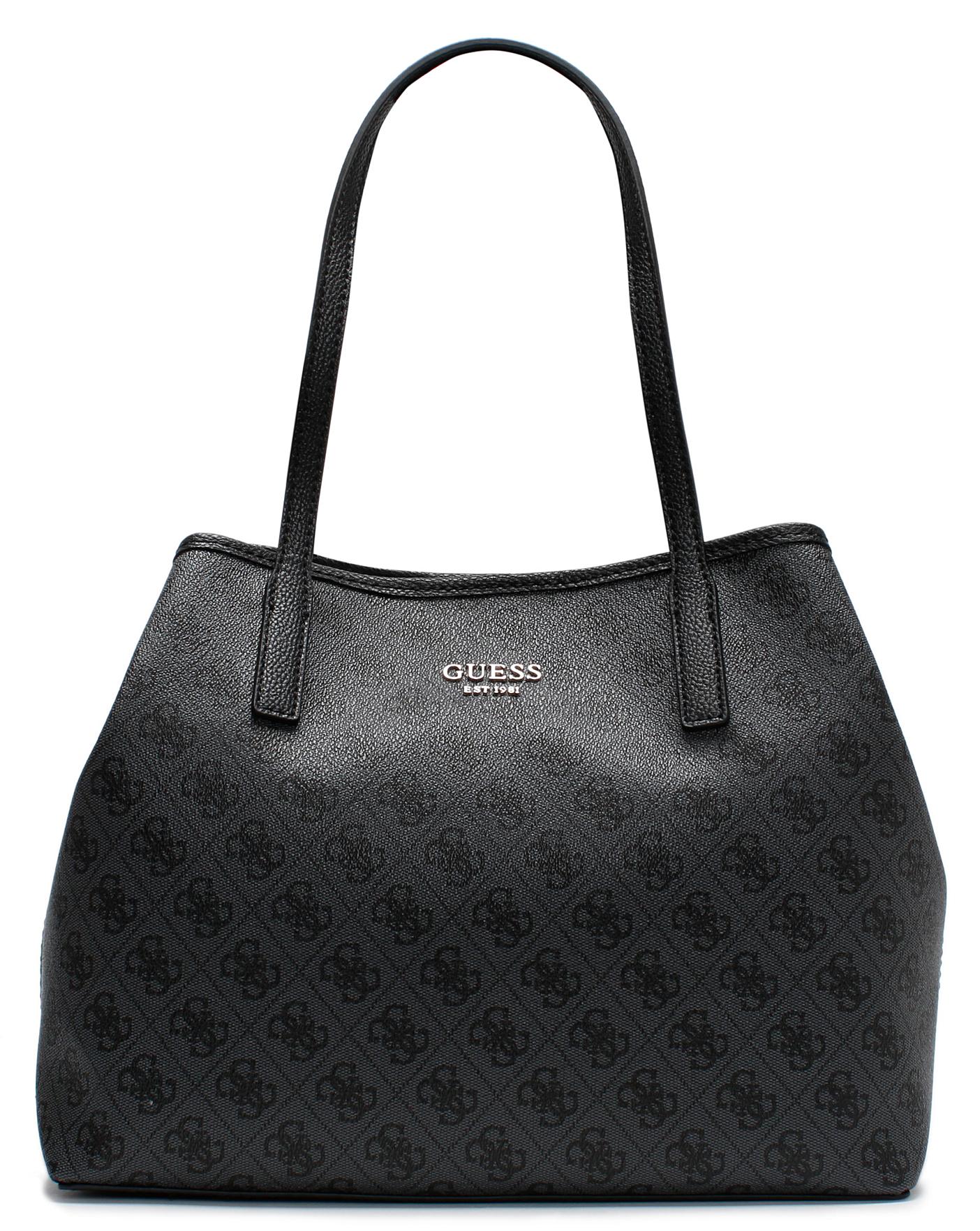 Guess Vikky Repeat Logo Slouchy Tote Bag Simply Be