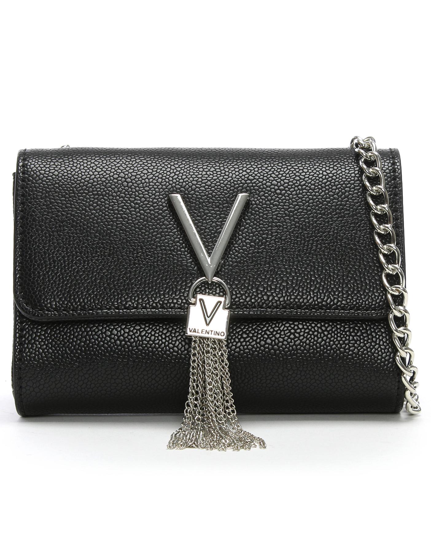 valentino by mario valentino divina chain shoulder bag