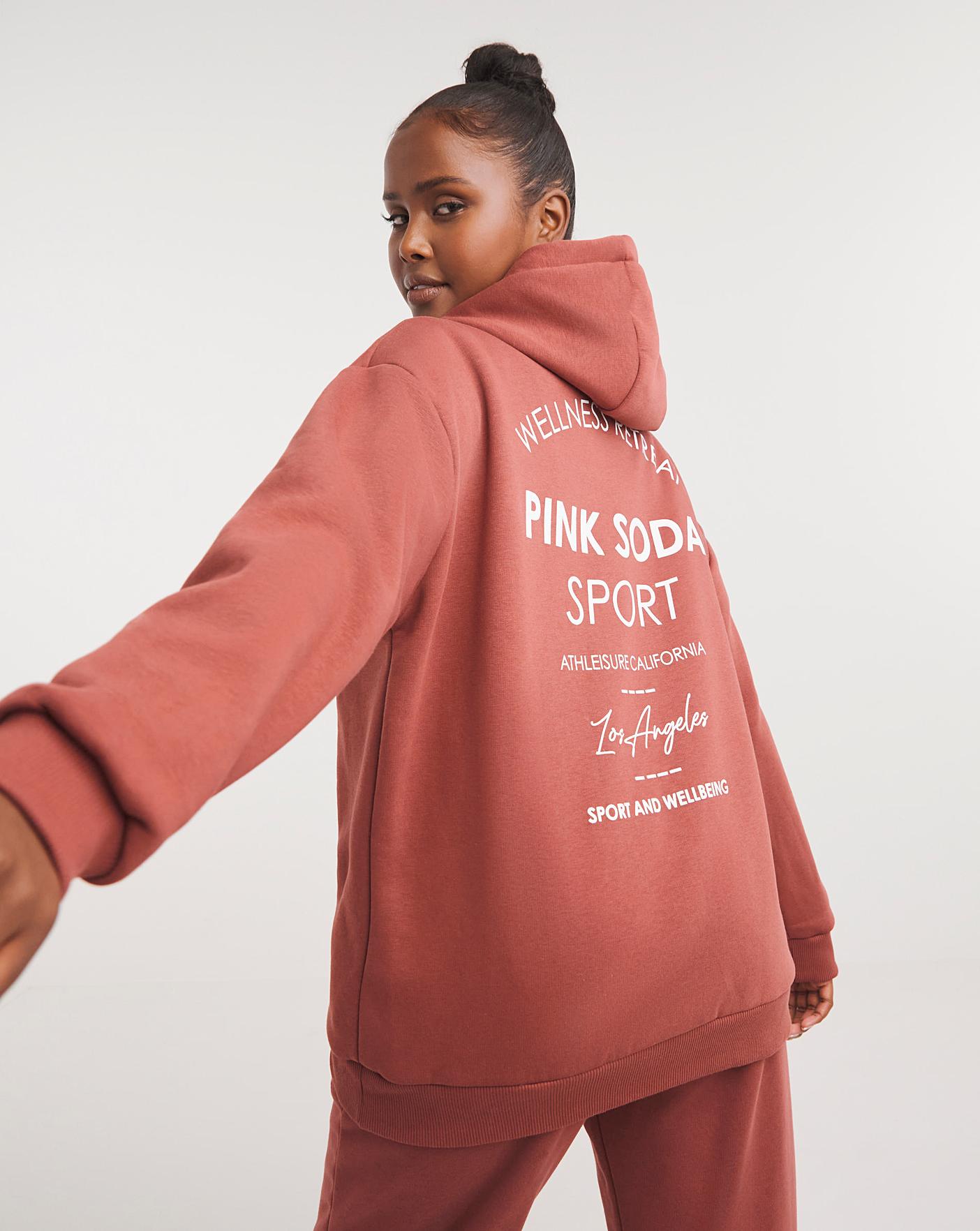 Pink soda sport sweatshirt sale