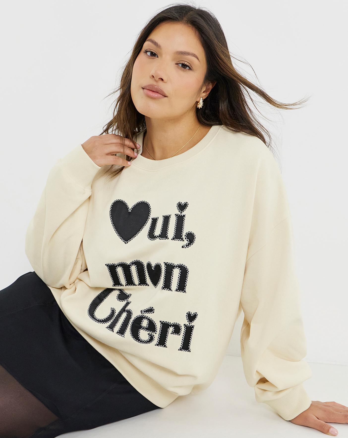 Oui Mon Cheri Graphic Sweat Oxendales