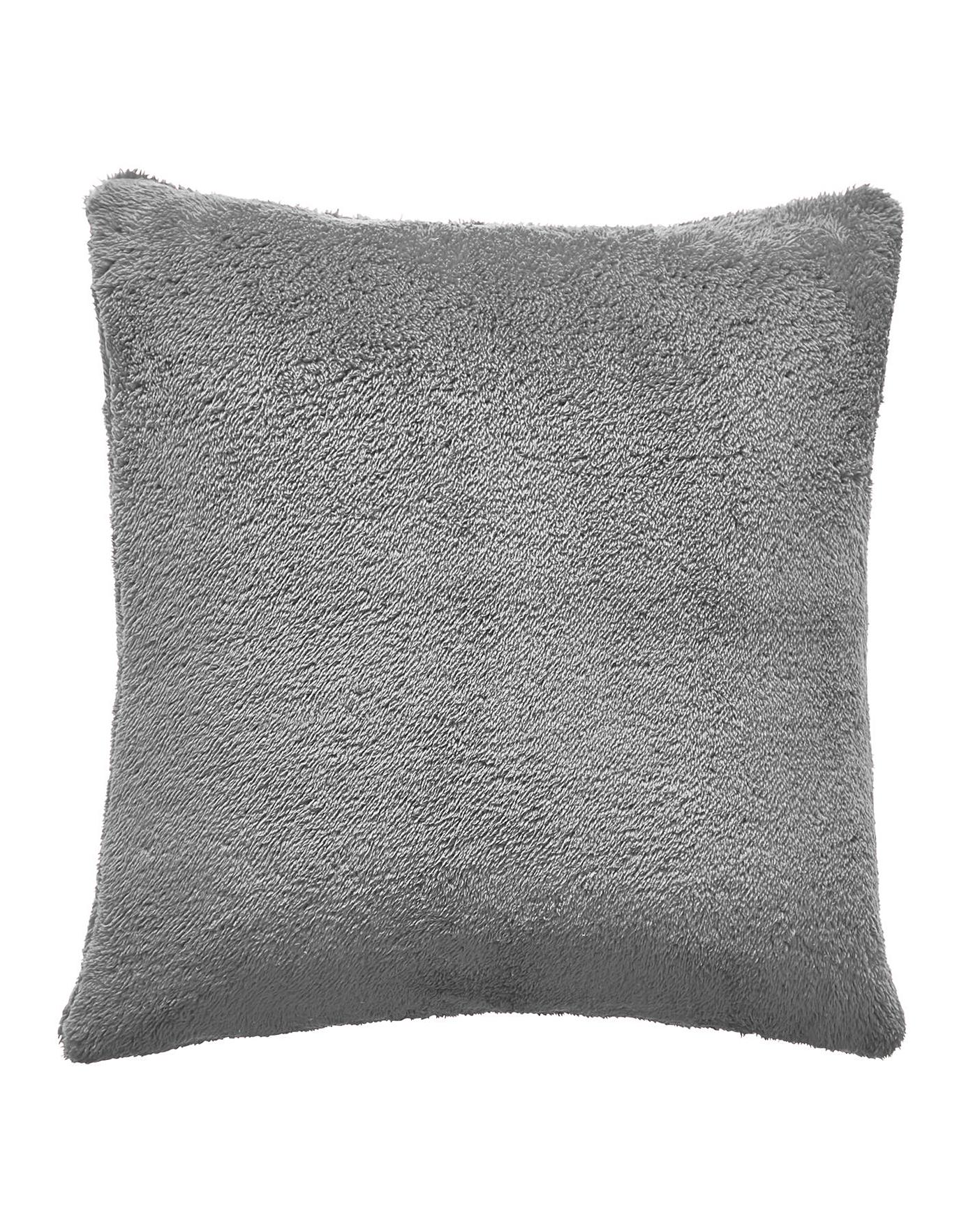 Supersoft Cuddle Fleece Filled Cushion | J D Williams