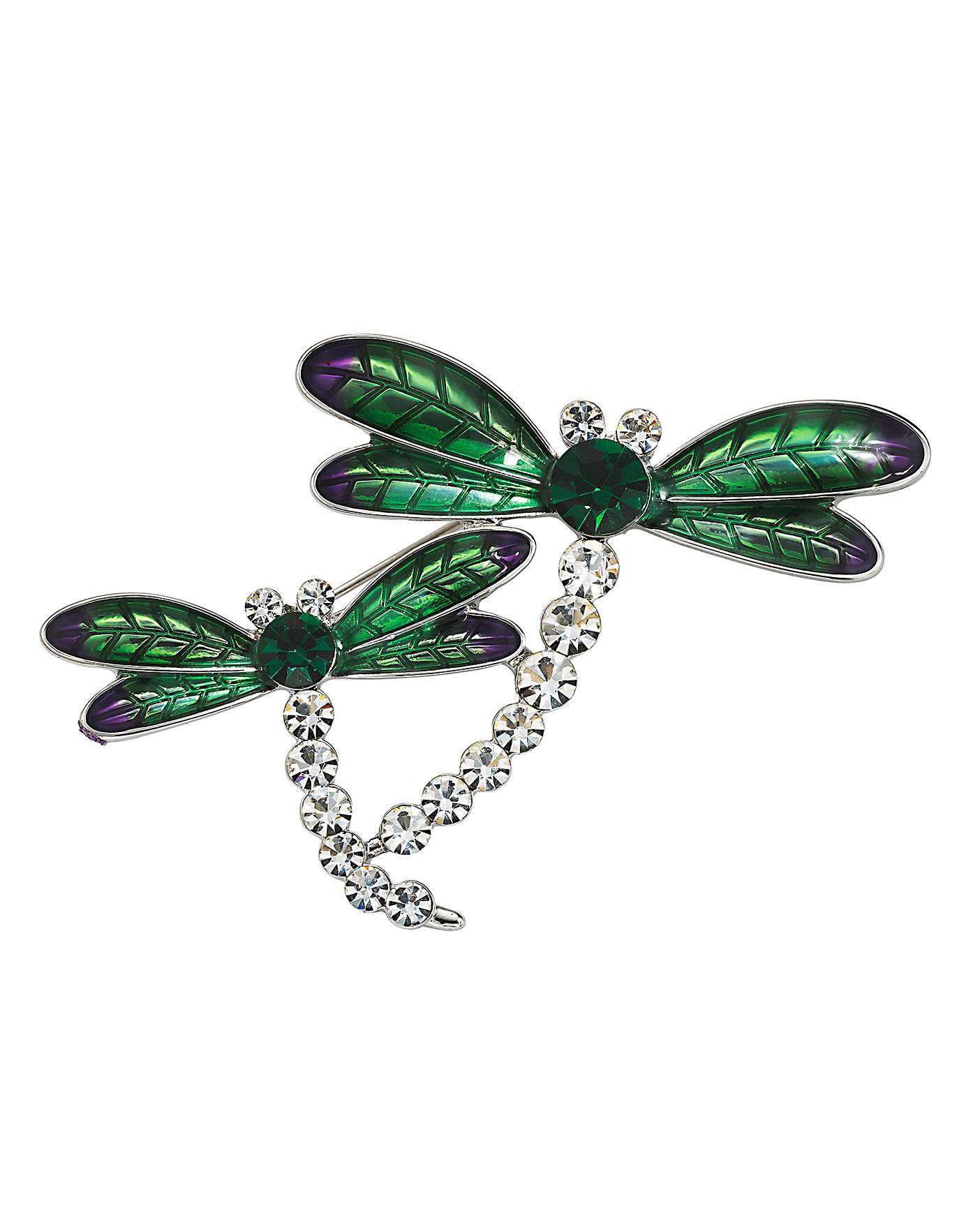 Dragonflies Brooch House of Bath