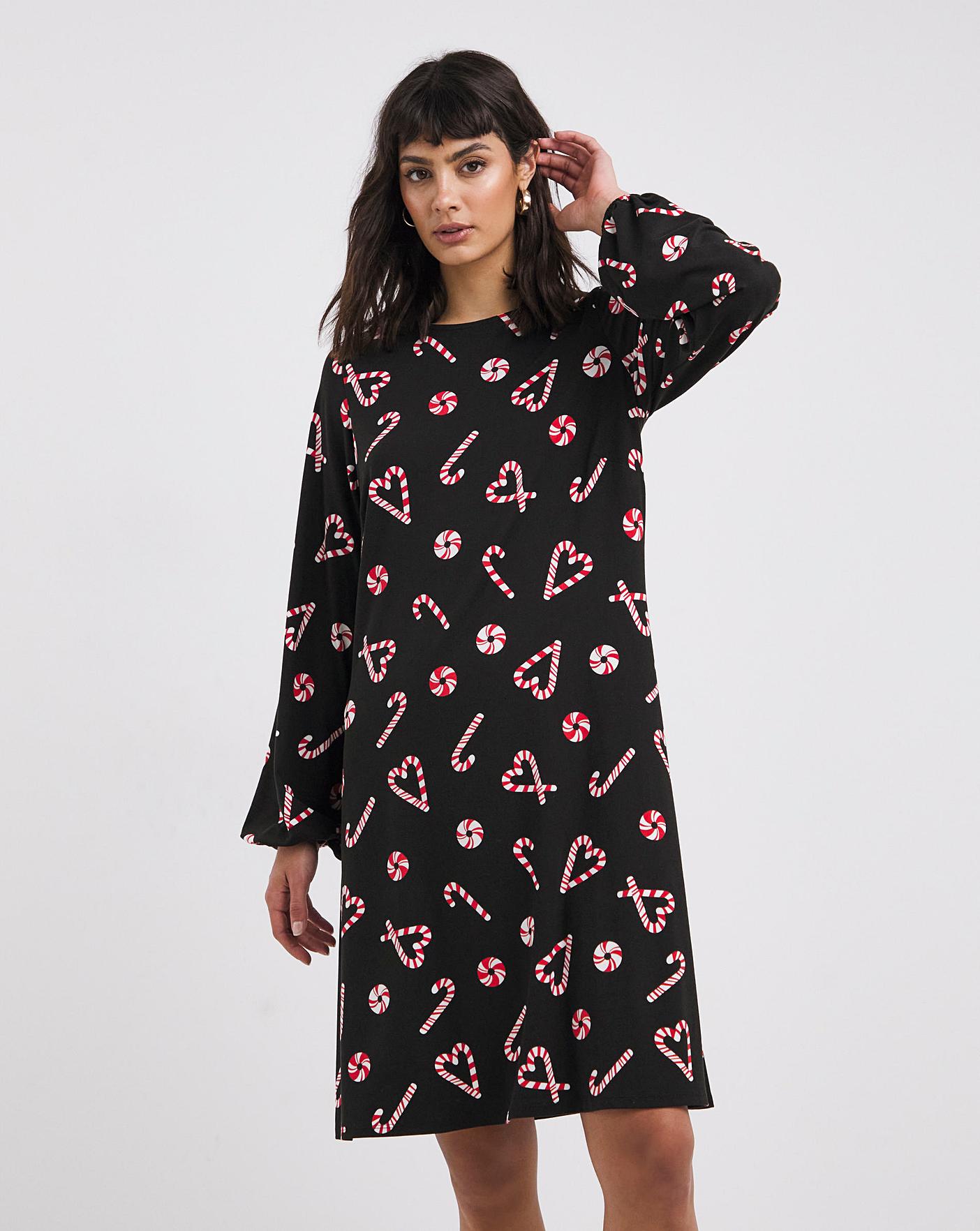 Soft Touch Jersey Novelty Swing Dress Ambrose Wilson