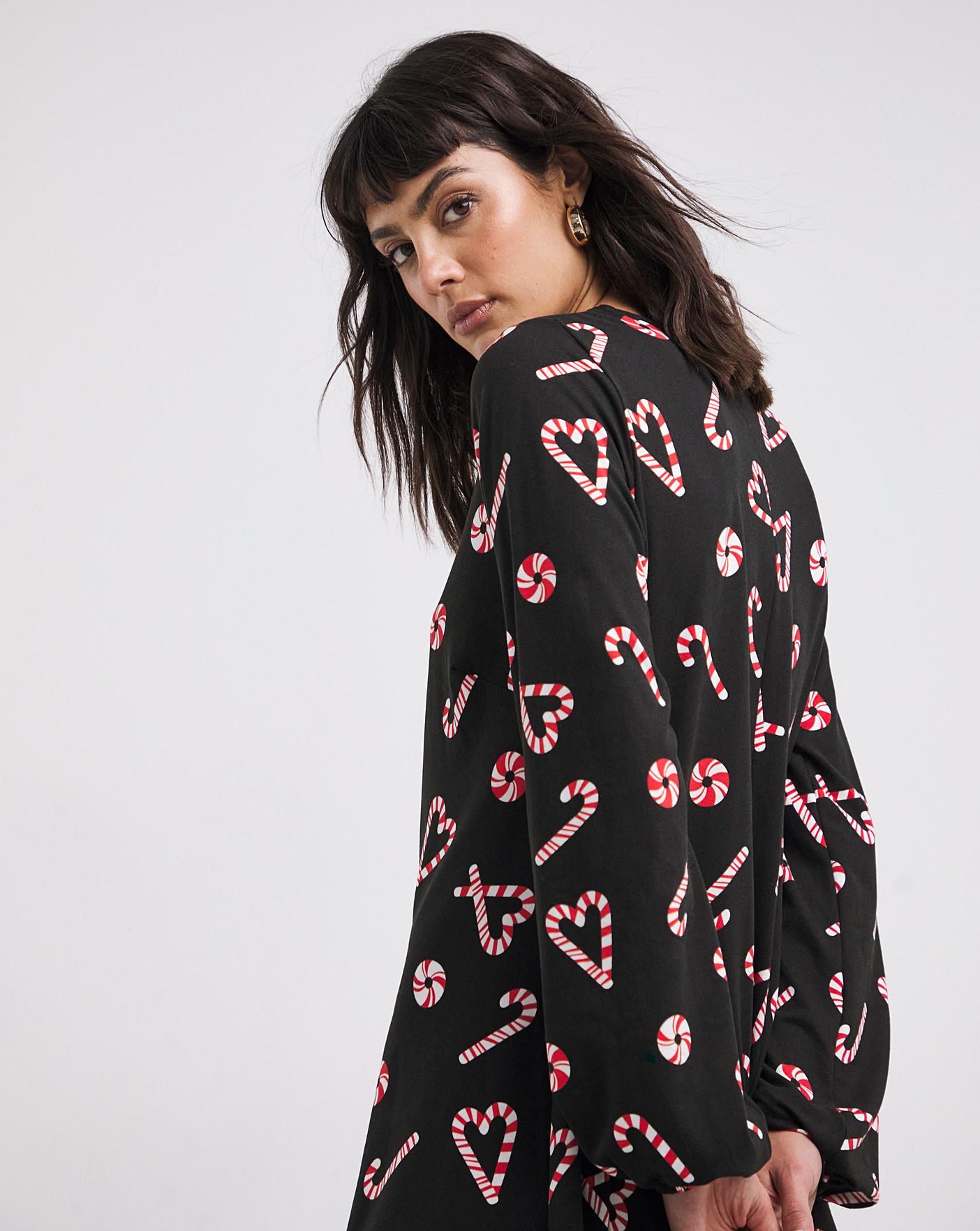 Soft Touch Jersey Novelty Swing Dress Fashion World