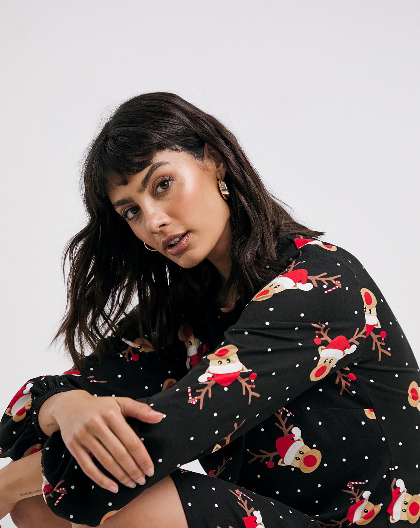 Soft Touch Jersey Novelty Swing Dress J D Williams