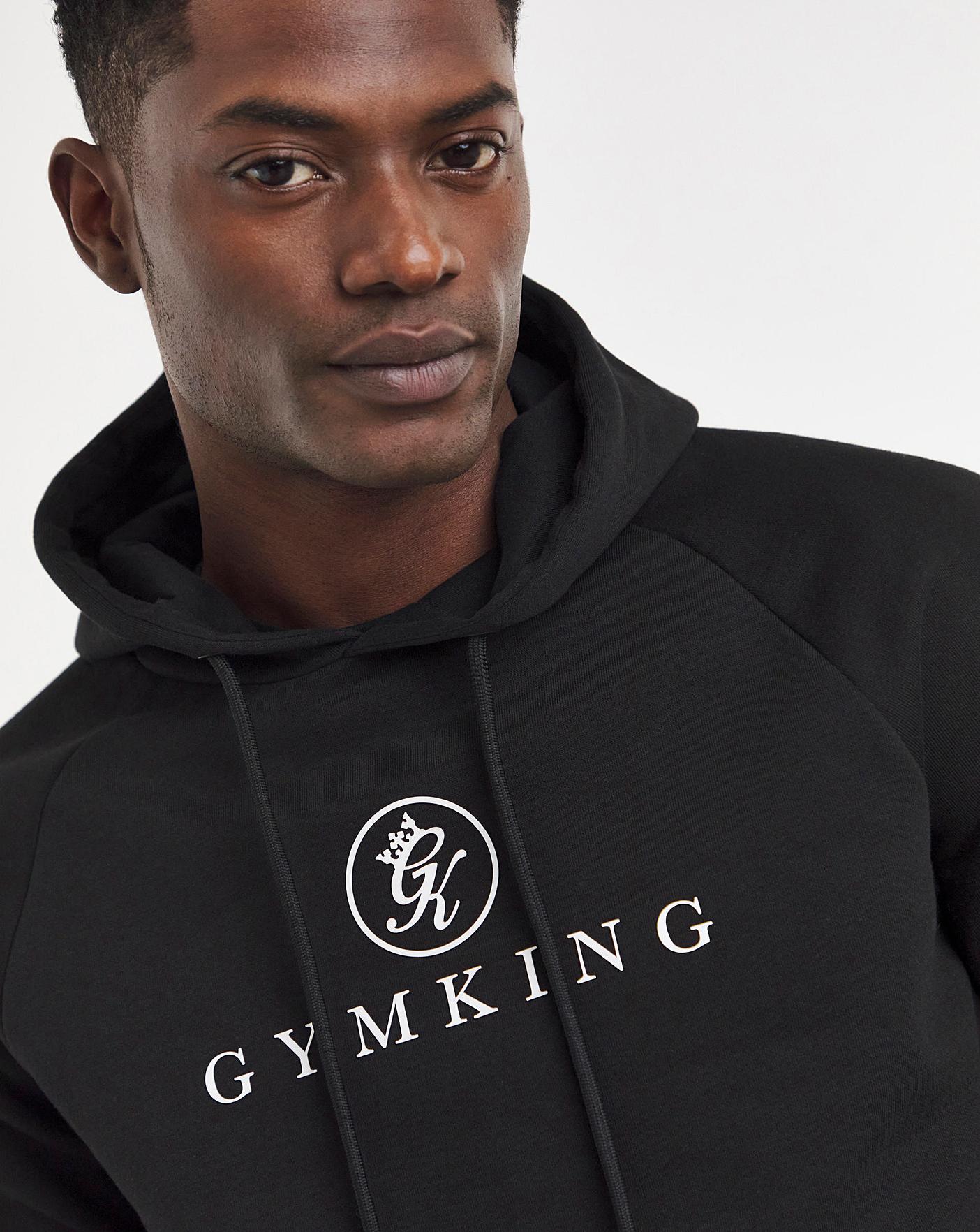 Gym king zip up hoodie on sale