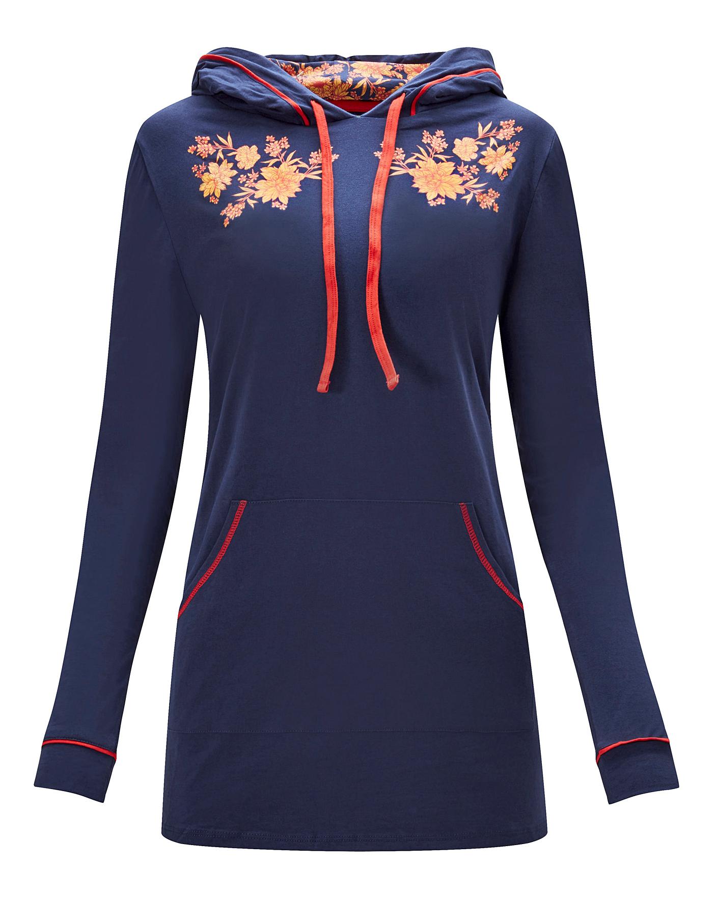 joe browns longline hoodie