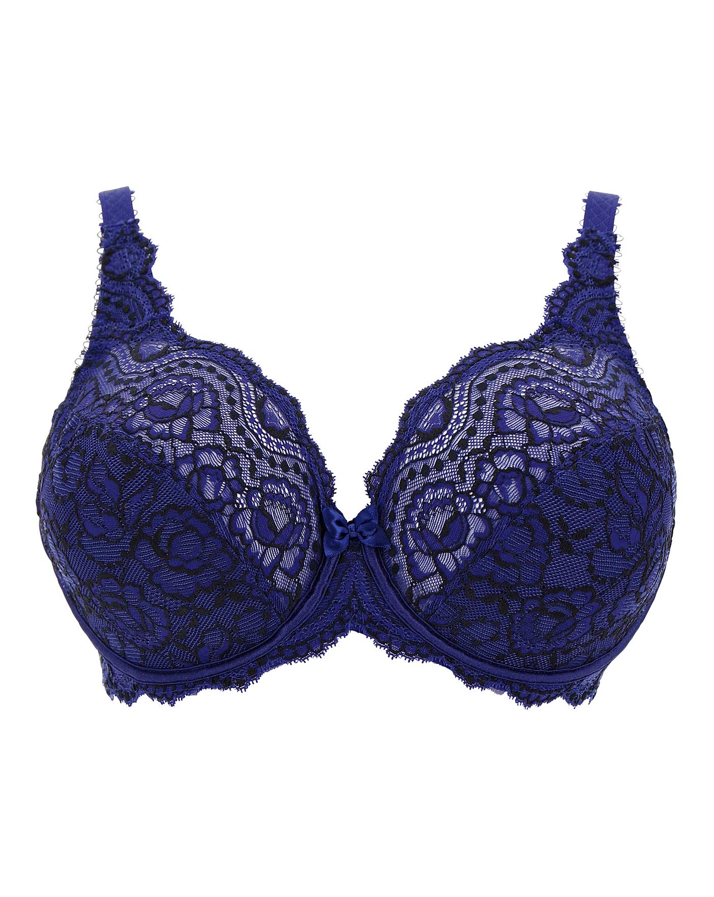 Playtex Flower Lace Full Cup Wired Bra Simply Be