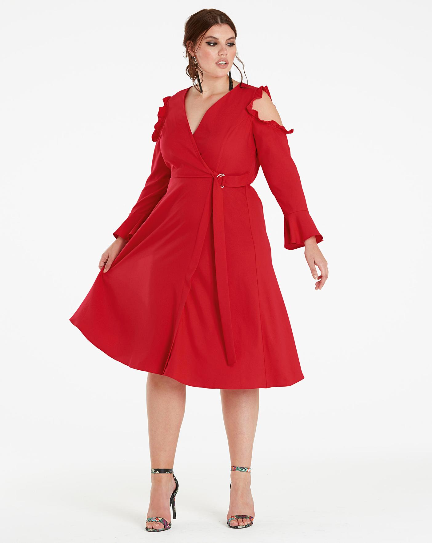 simply be wrap dress