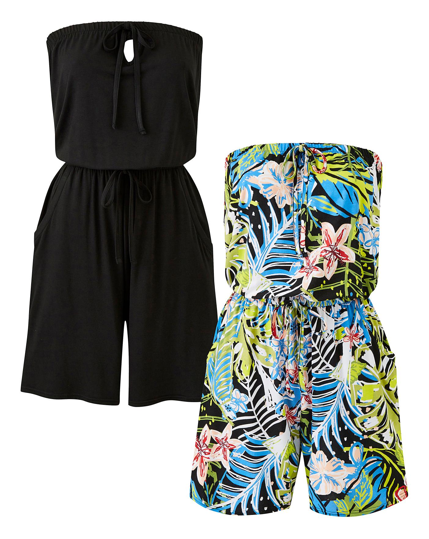 tropical playsuits