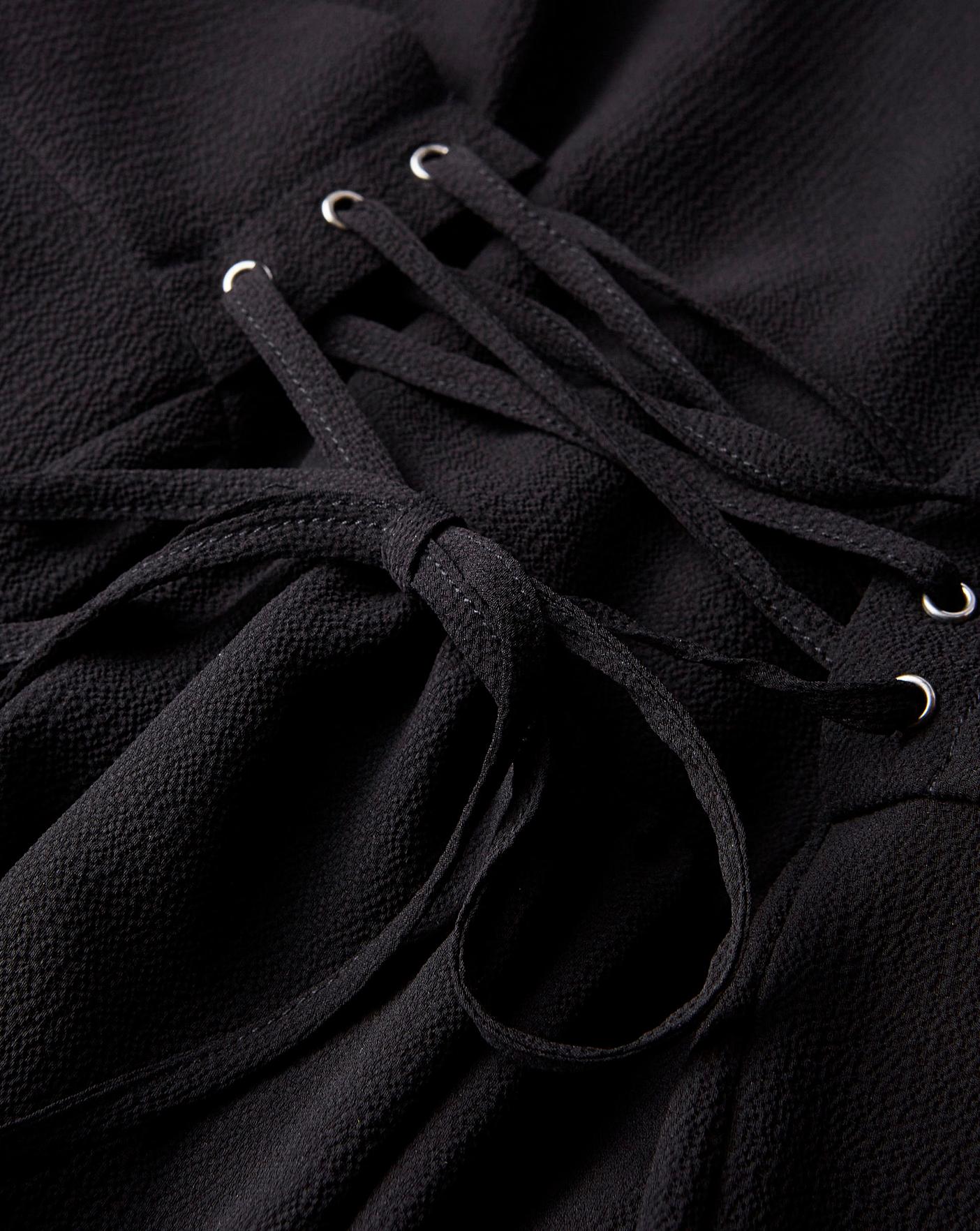 Black Corset Midi Dress | Crazy Clearance