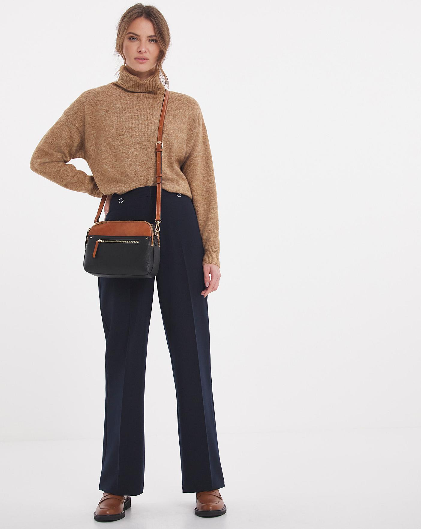 Slimma Wide Leg Trouser Short | Oxendales