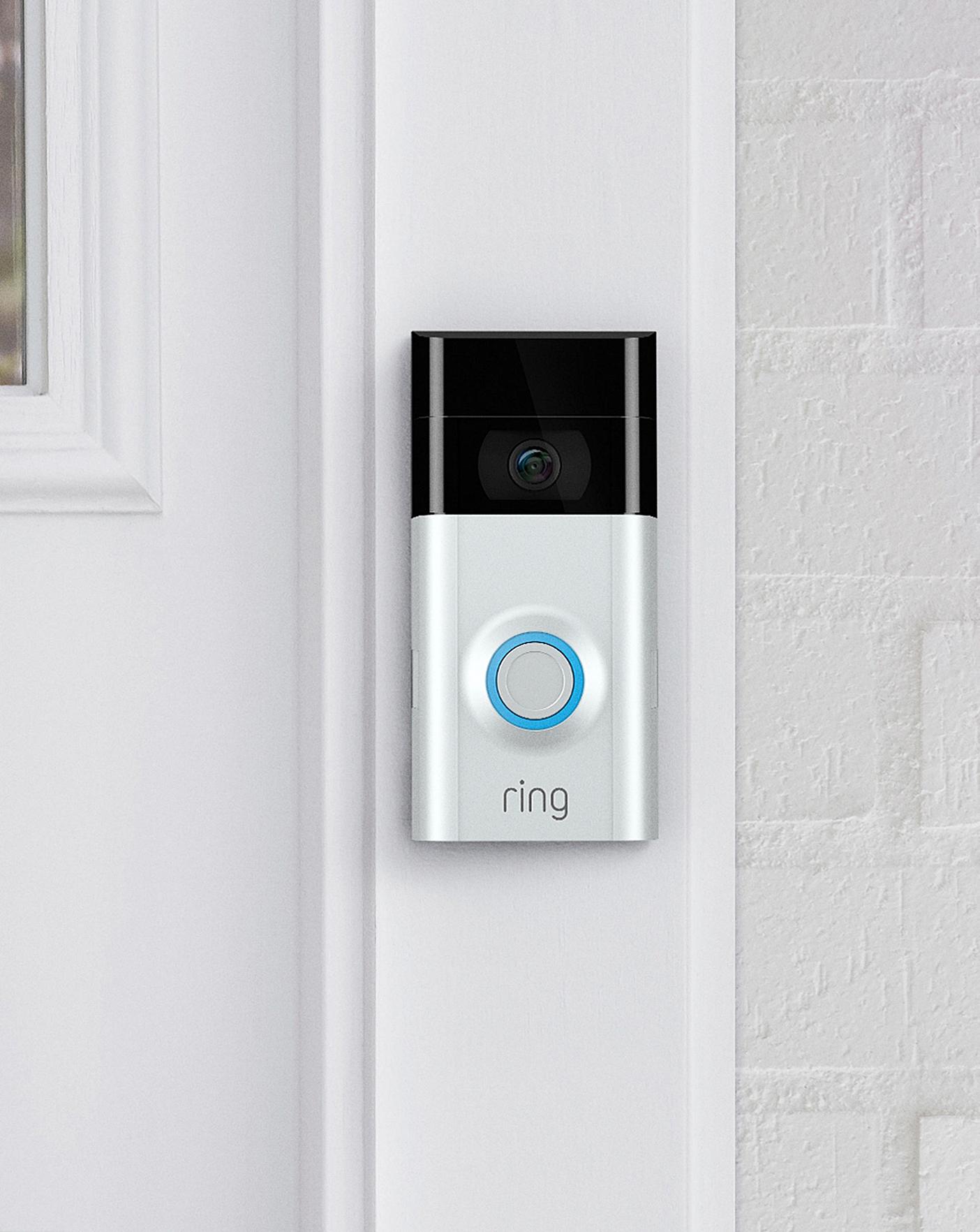 Ring doorbell two store doors