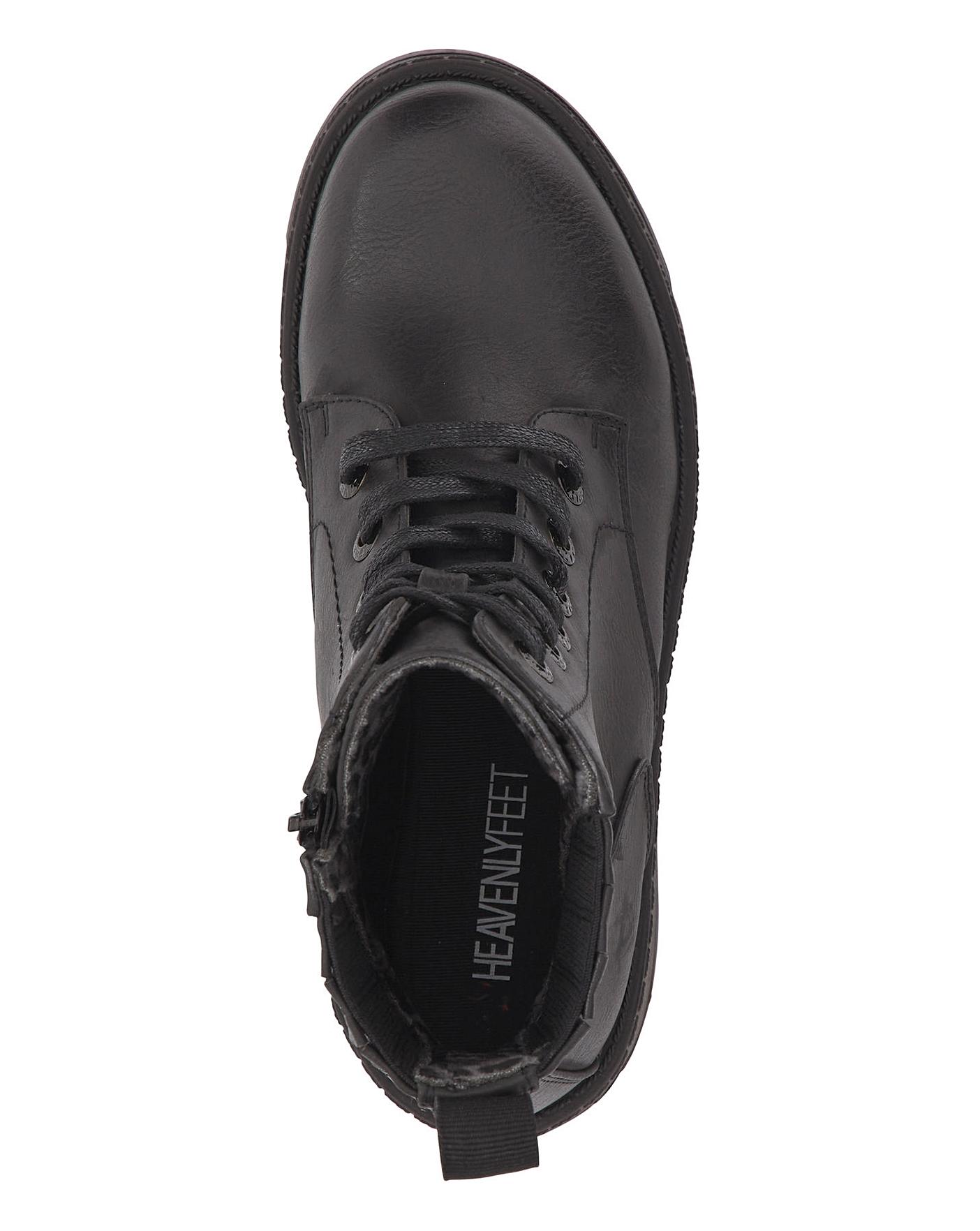 Heavenly Feet Lace Boot EEE Fit Crazy Clearance