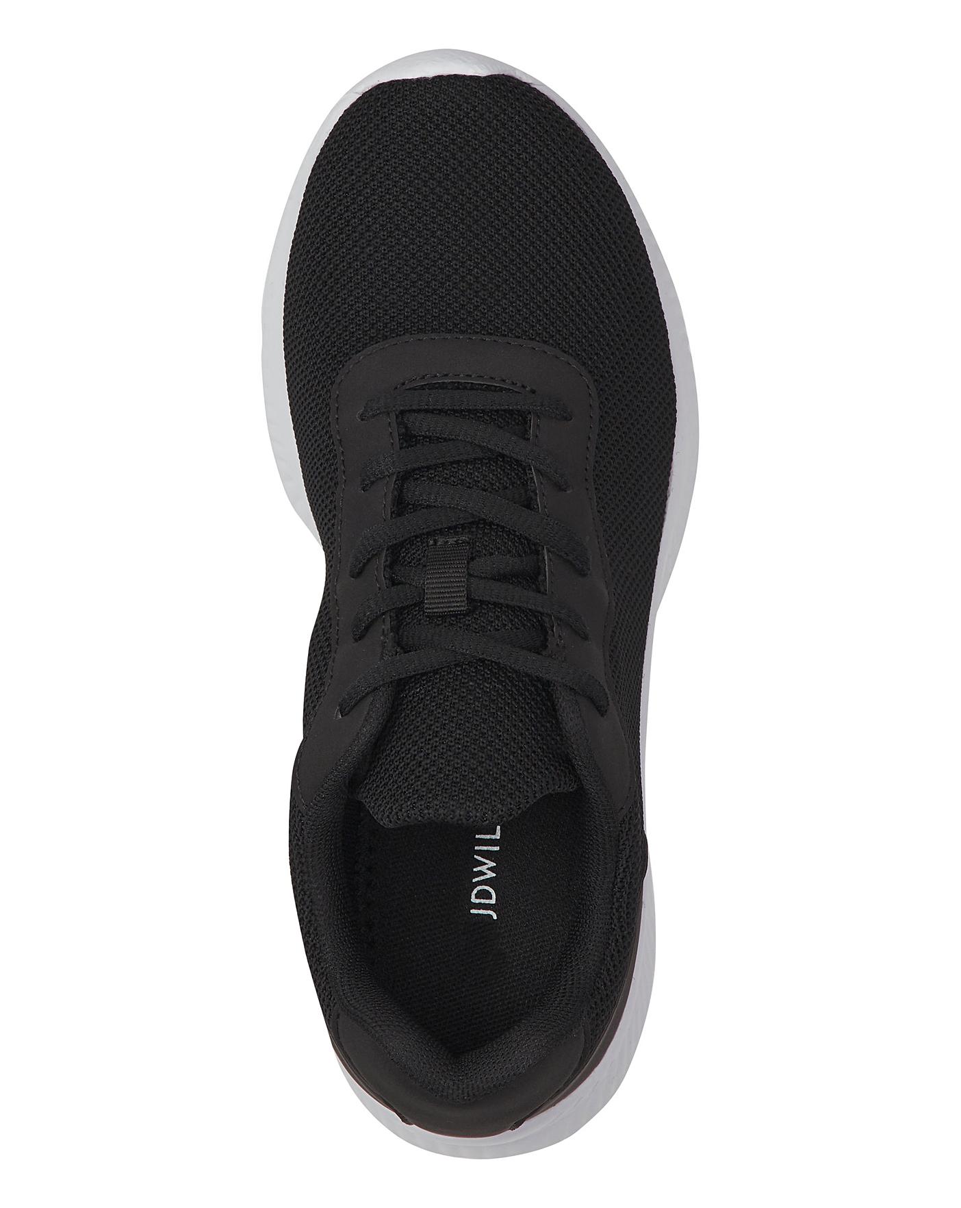 Lace Up Trainers EEE Fit | J D Williams