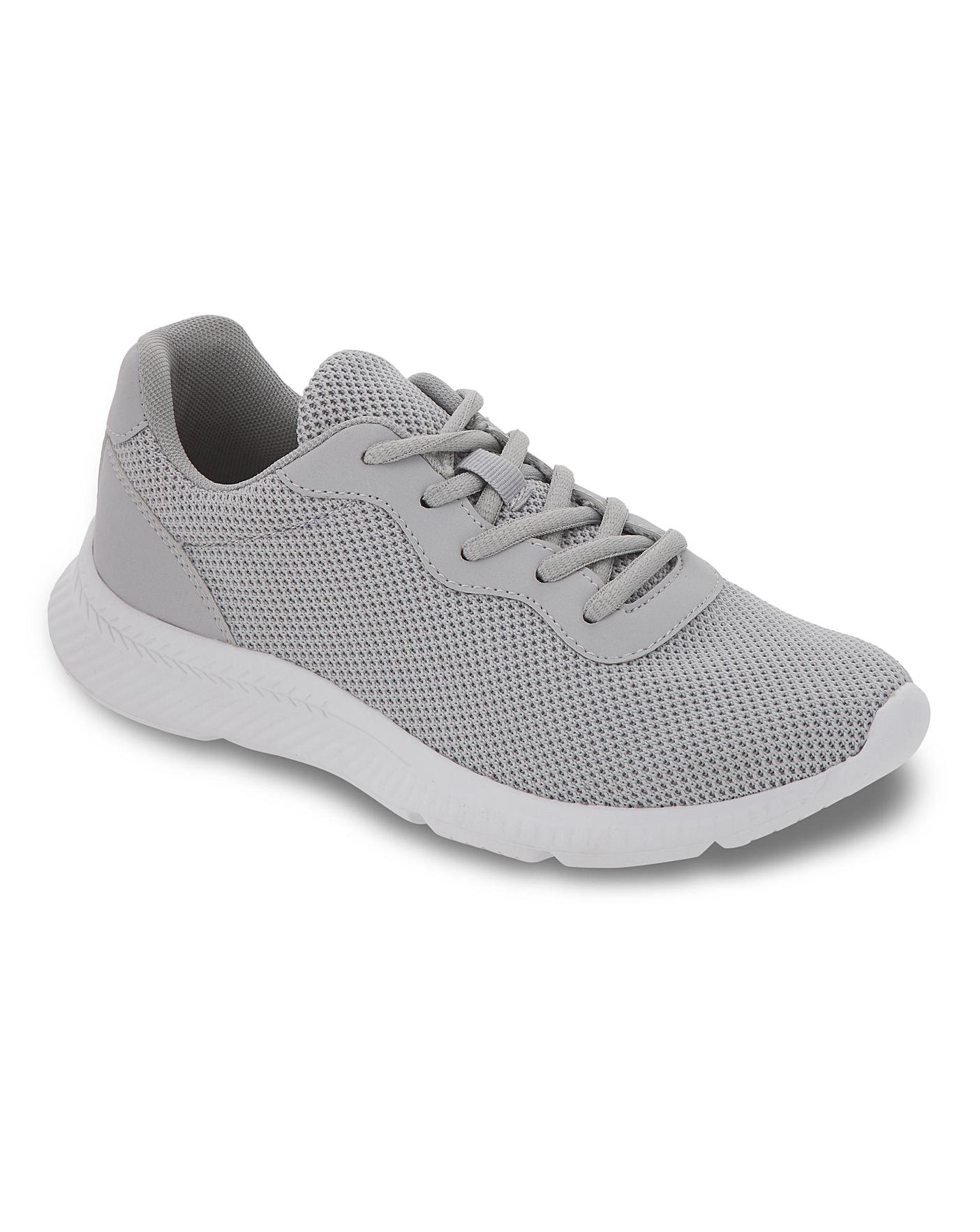 Lace Up Trainers EEE Fit J D Williams