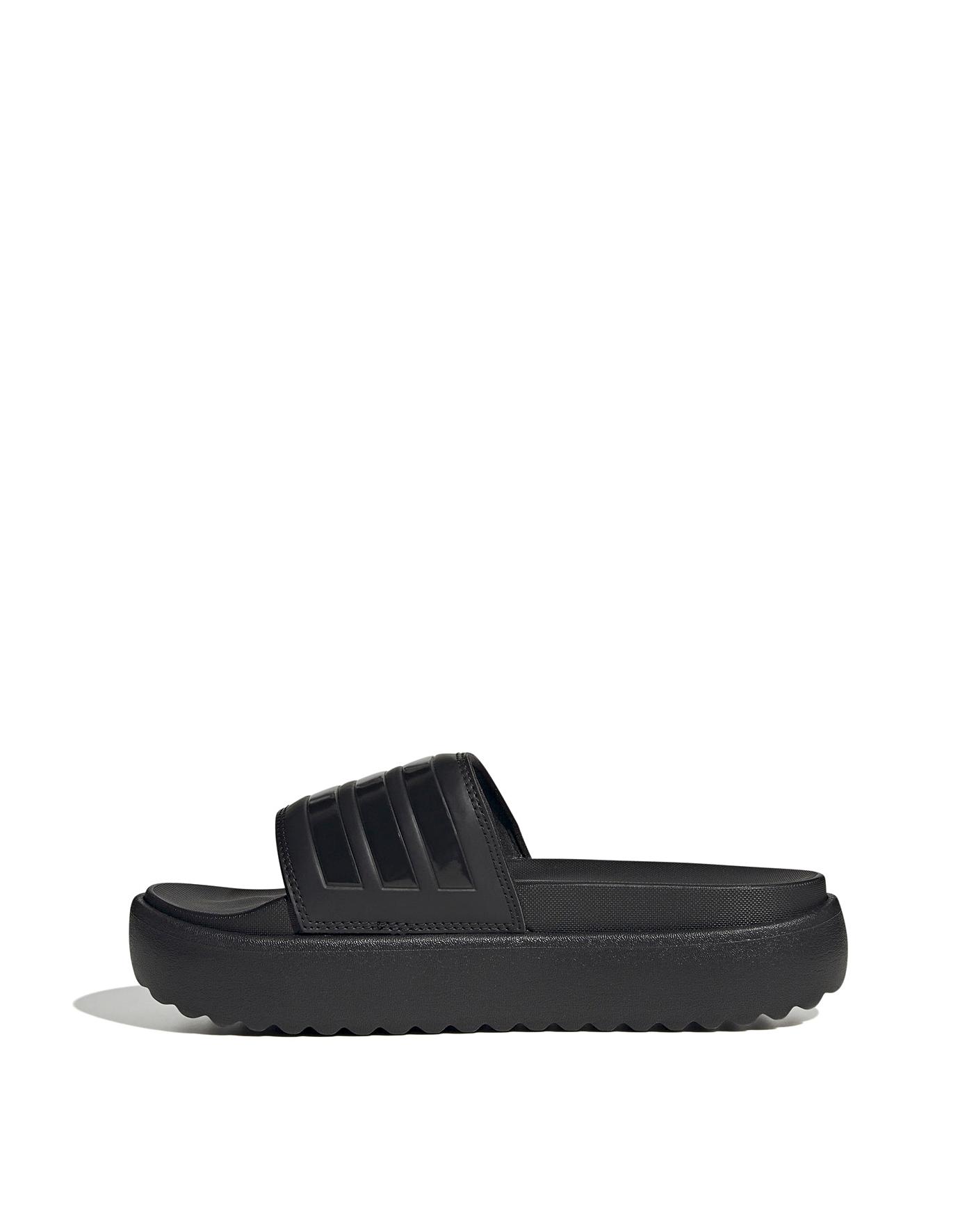 Adidas women's adilette cheap cloudfoam plus mono slides