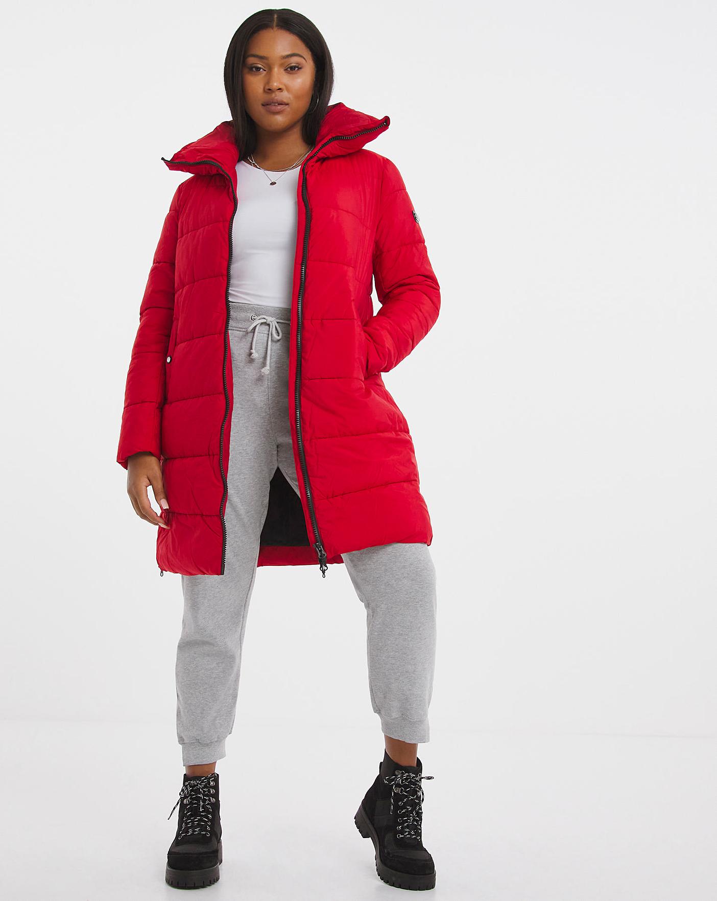 ozark longline padded coat