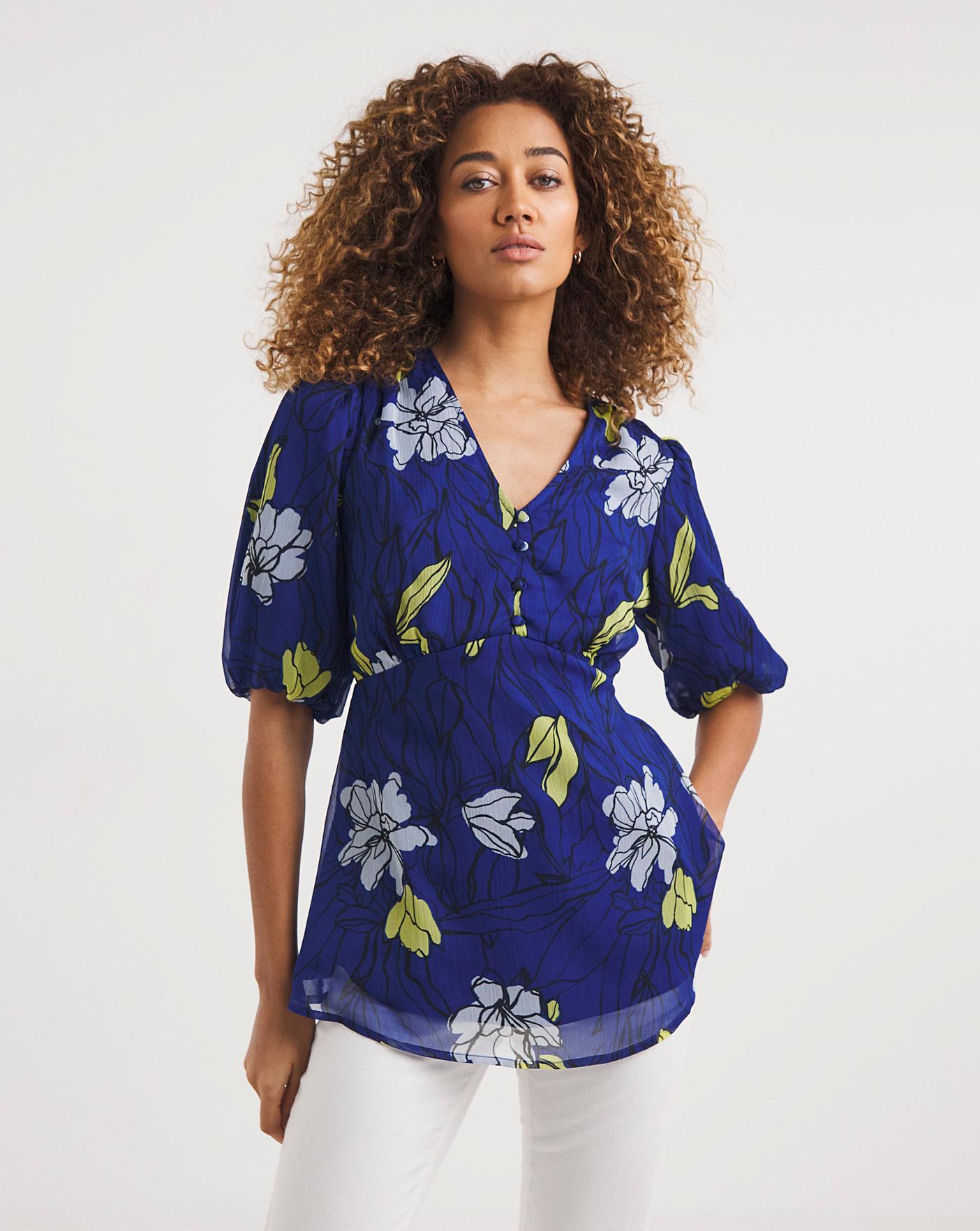 Tea Blouse With Exposed Back | Ambrose Wilson