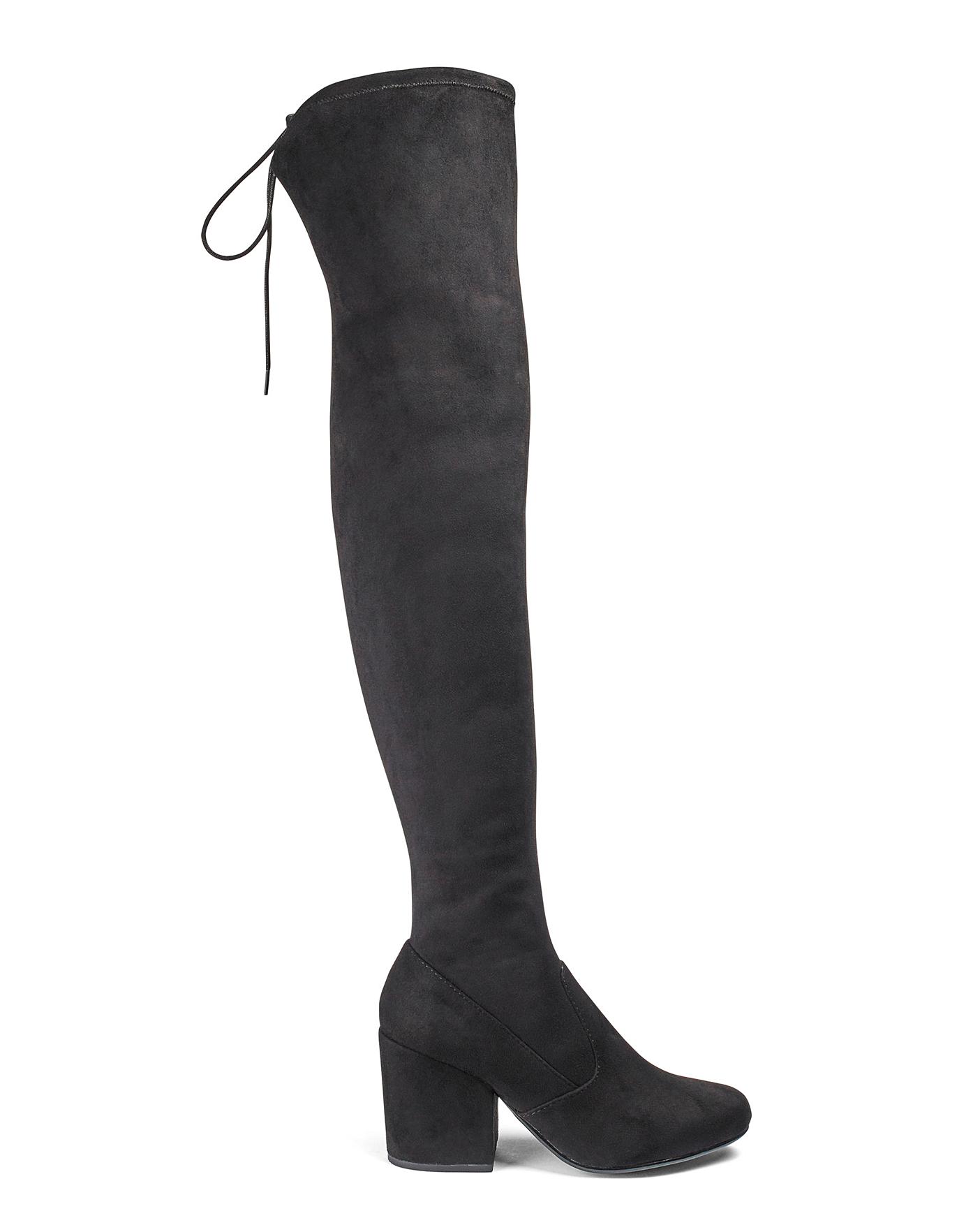 extra wide knee boots