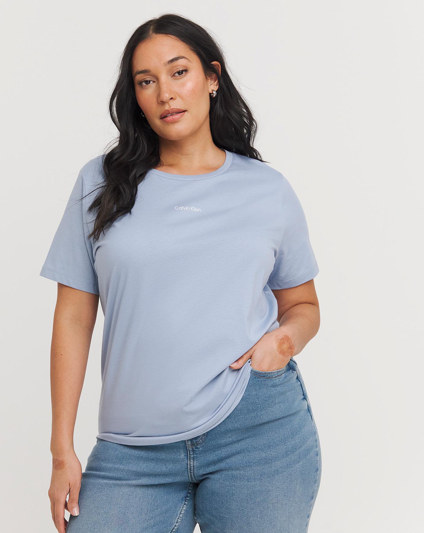 Calvin klein tshirt womens sale on sale