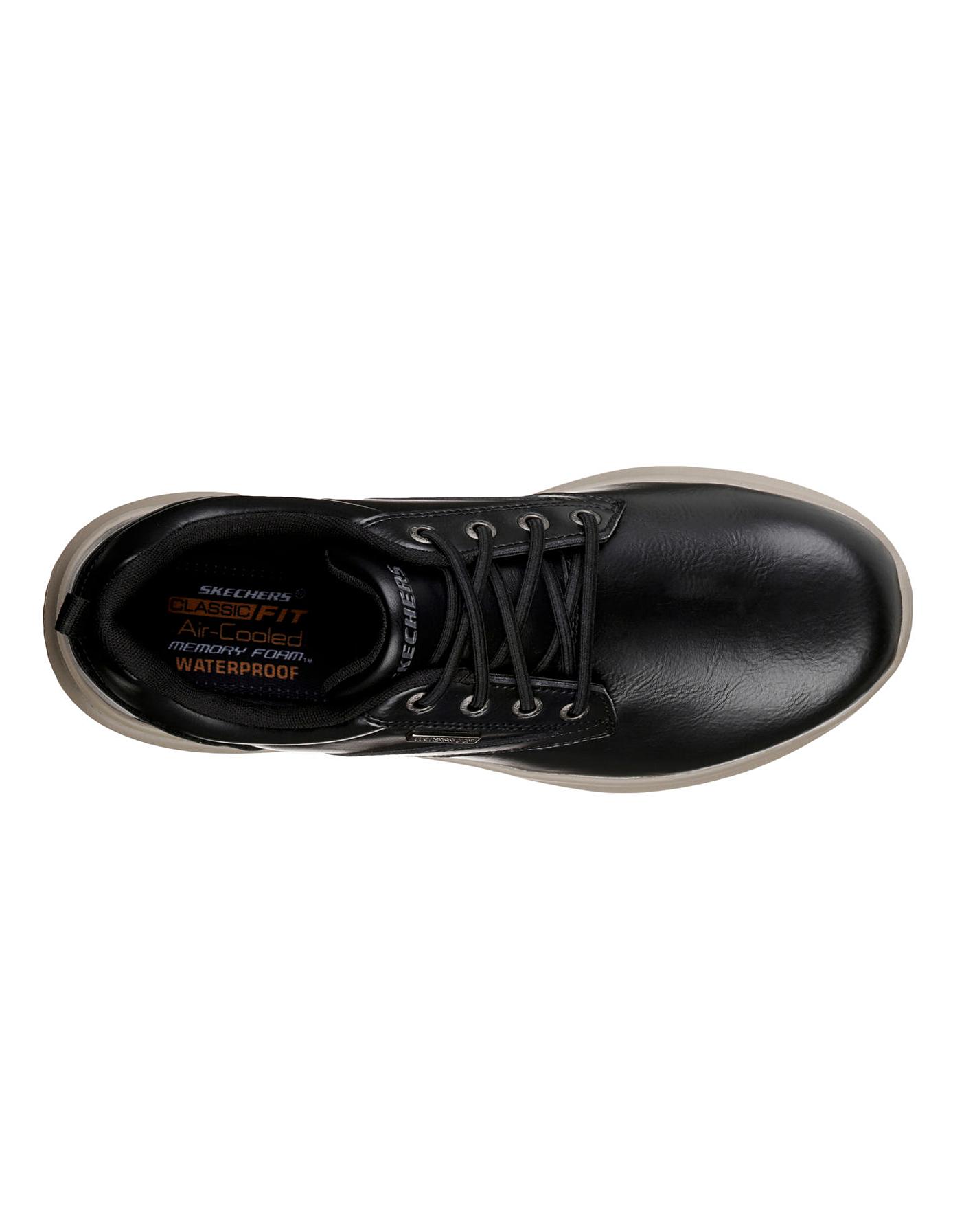 skechers air cooled memory foam waterproof