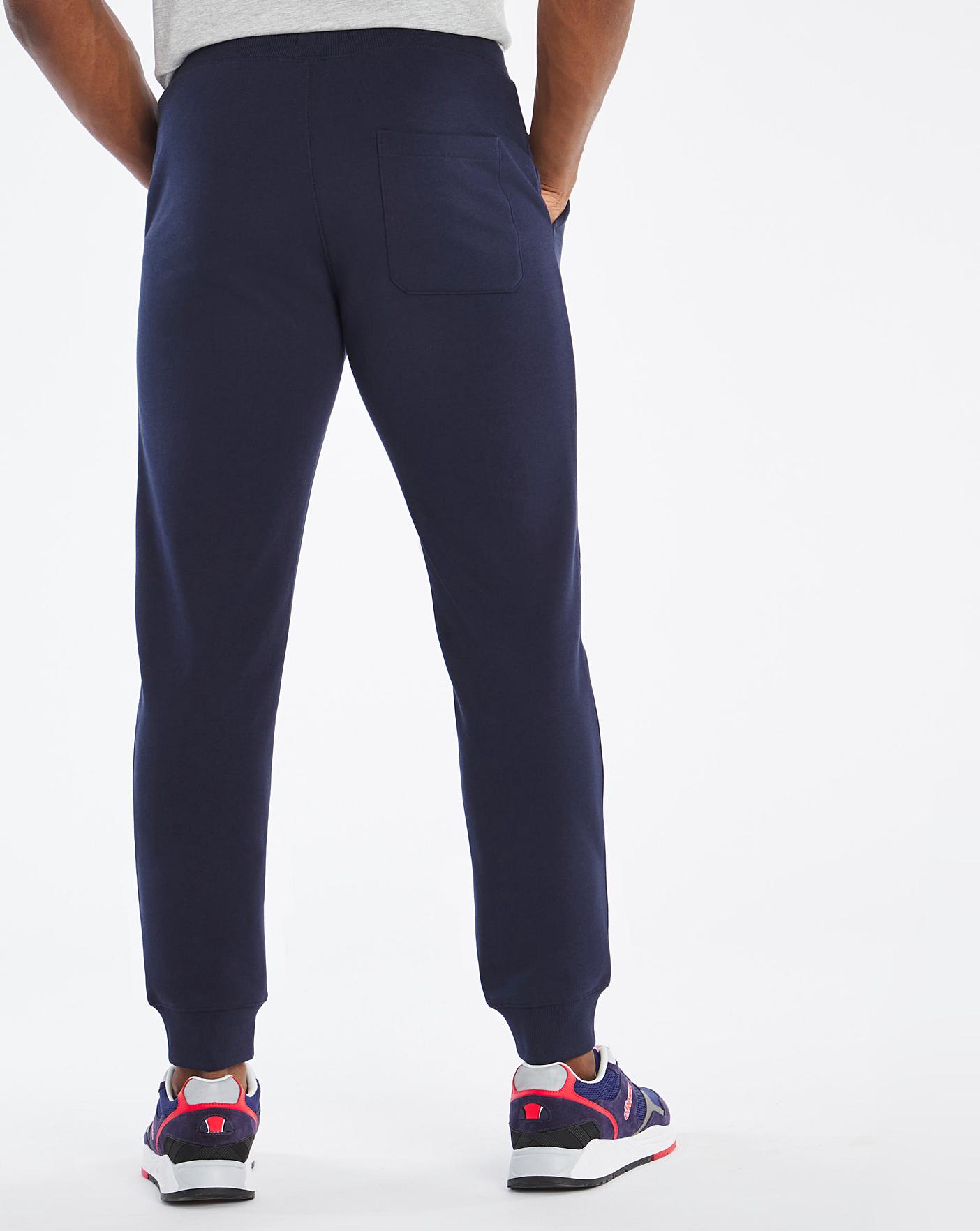 Slim fit navy discount joggers