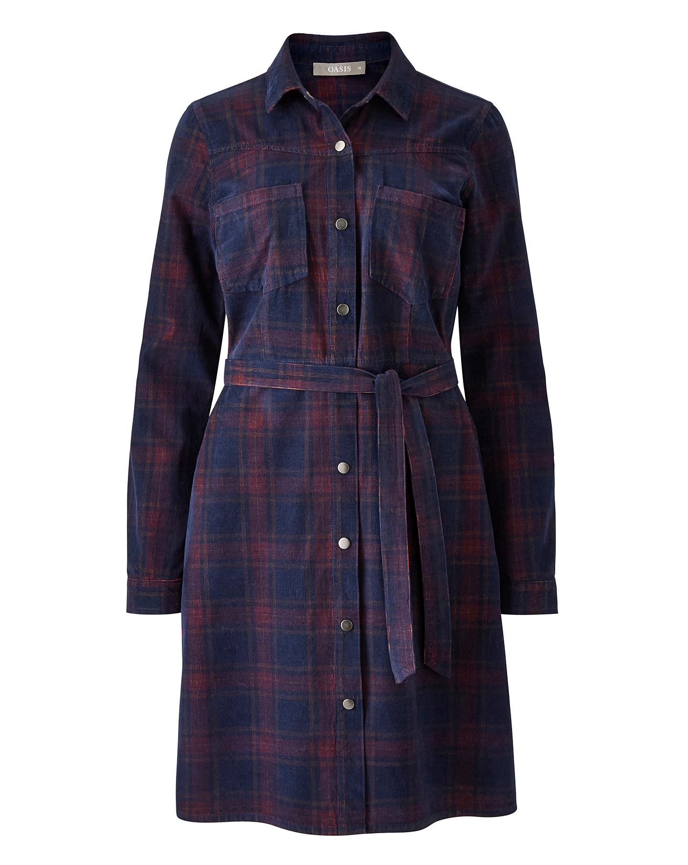 oasis tartan dress