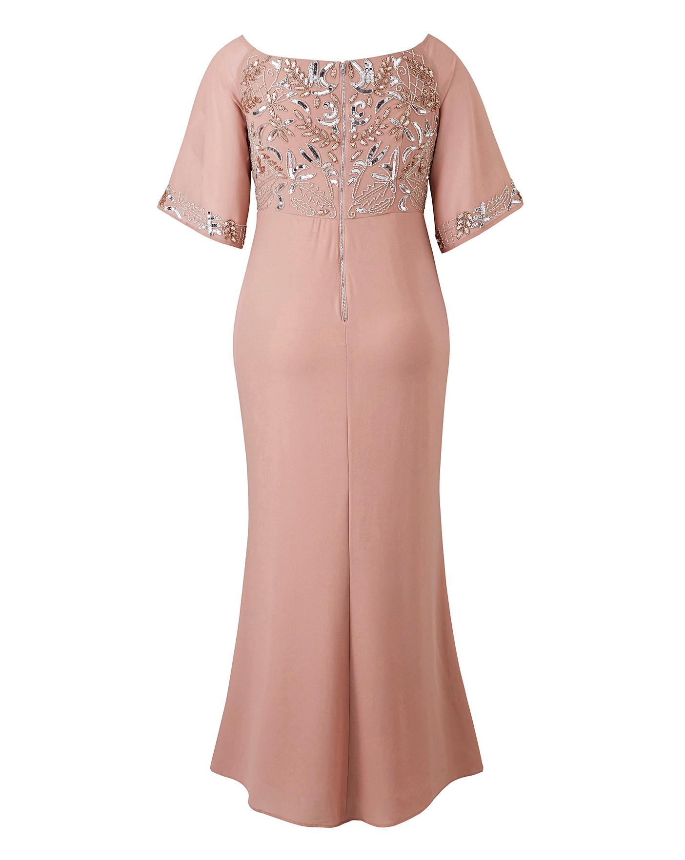 Maya Curve Bardot Maxi Dress Flash 