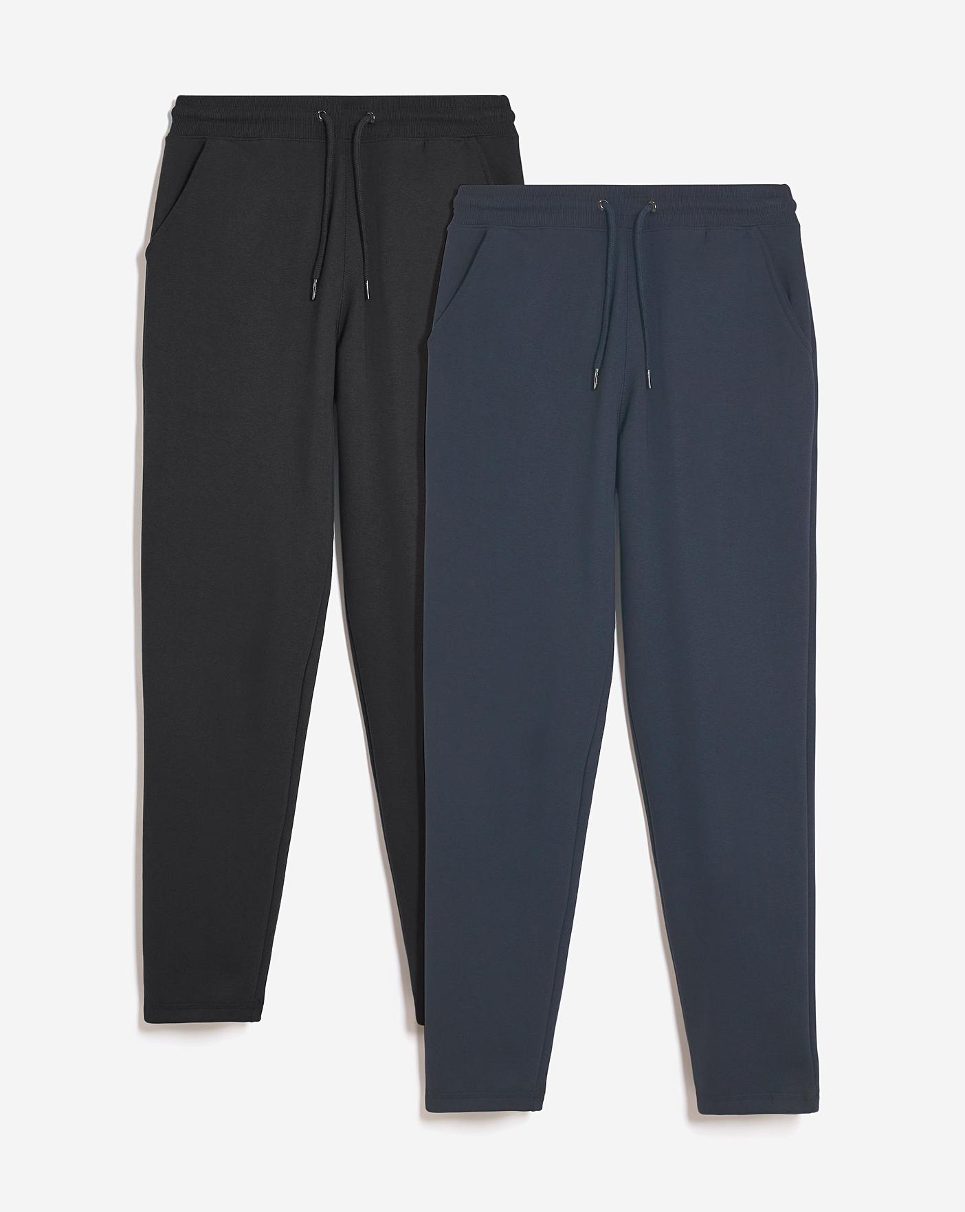 2 Pack Open Hem Jogger Premier Man