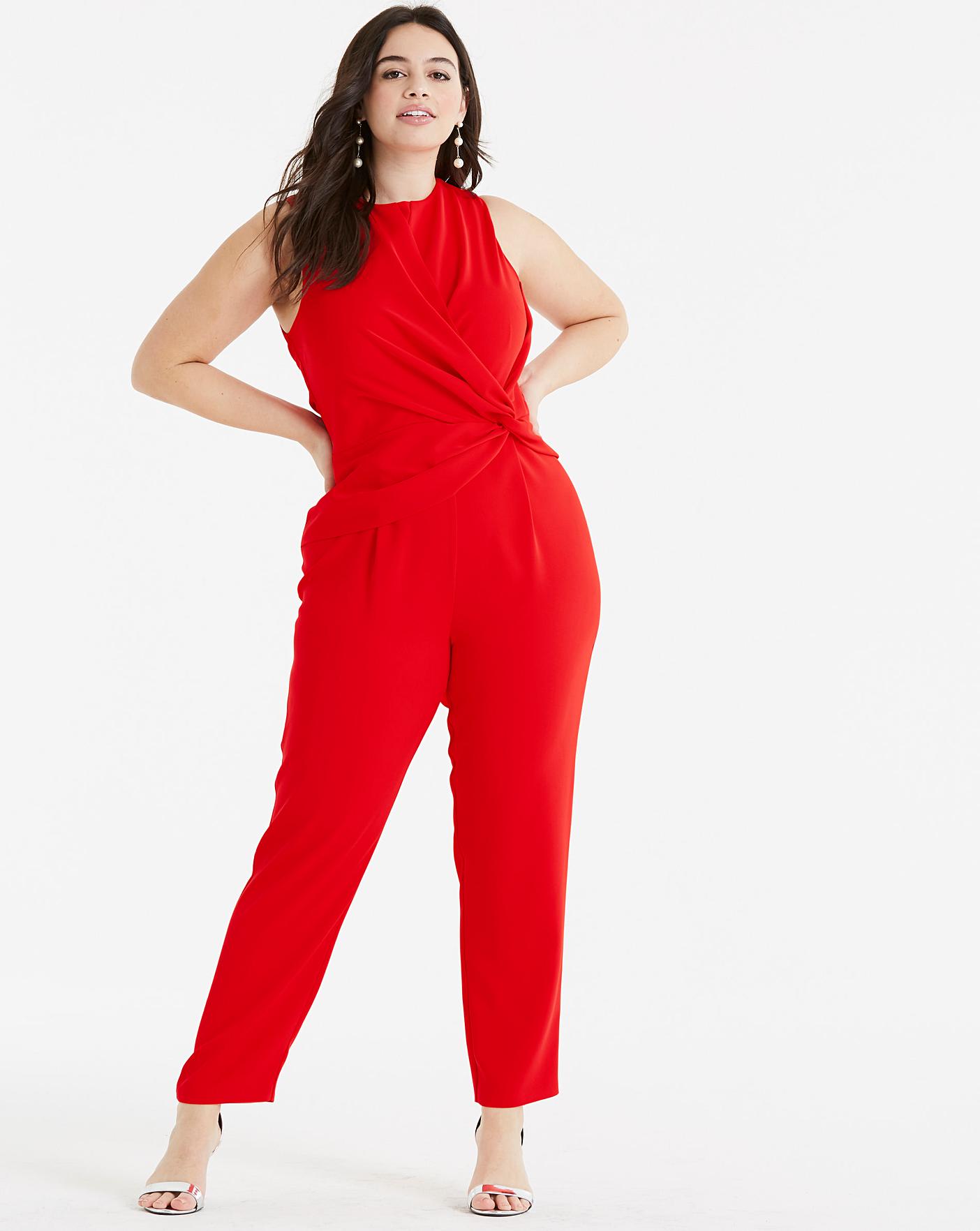 coast red jumpsuit