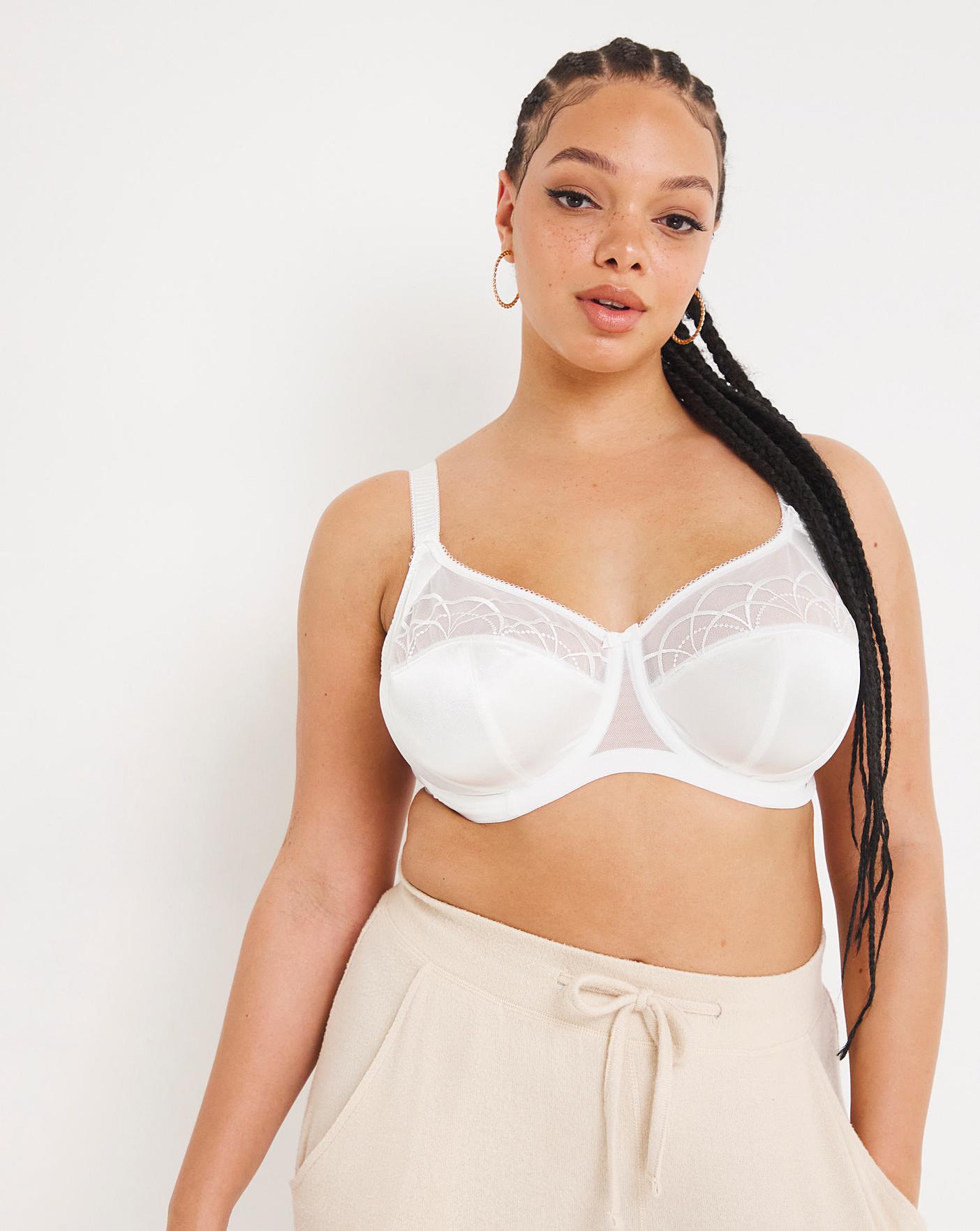 Elomi Cate Full Cup Wired Bra White