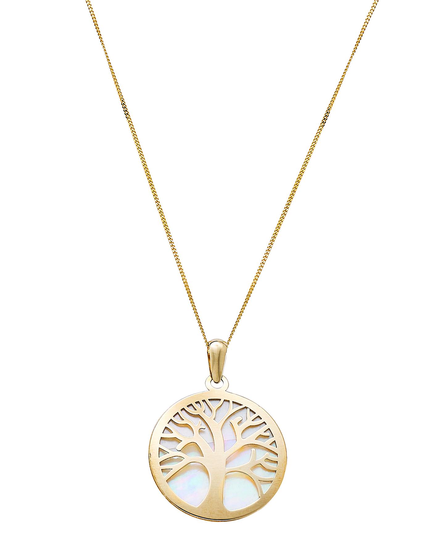 gold tree of life locket