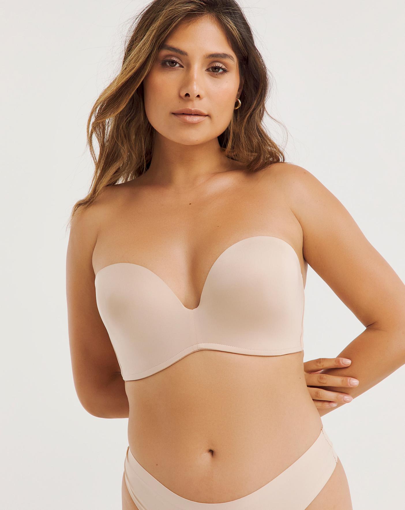 Wonderbra Ultimate Strapless Underwired MOULDED Magic Hands Push