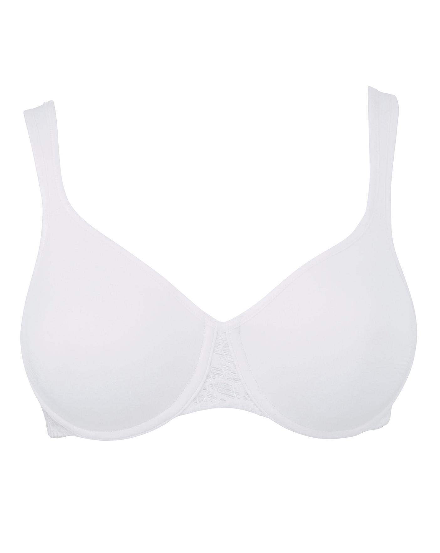 Triumph Comfort Minimiser White Bra | Ambrose Wilson