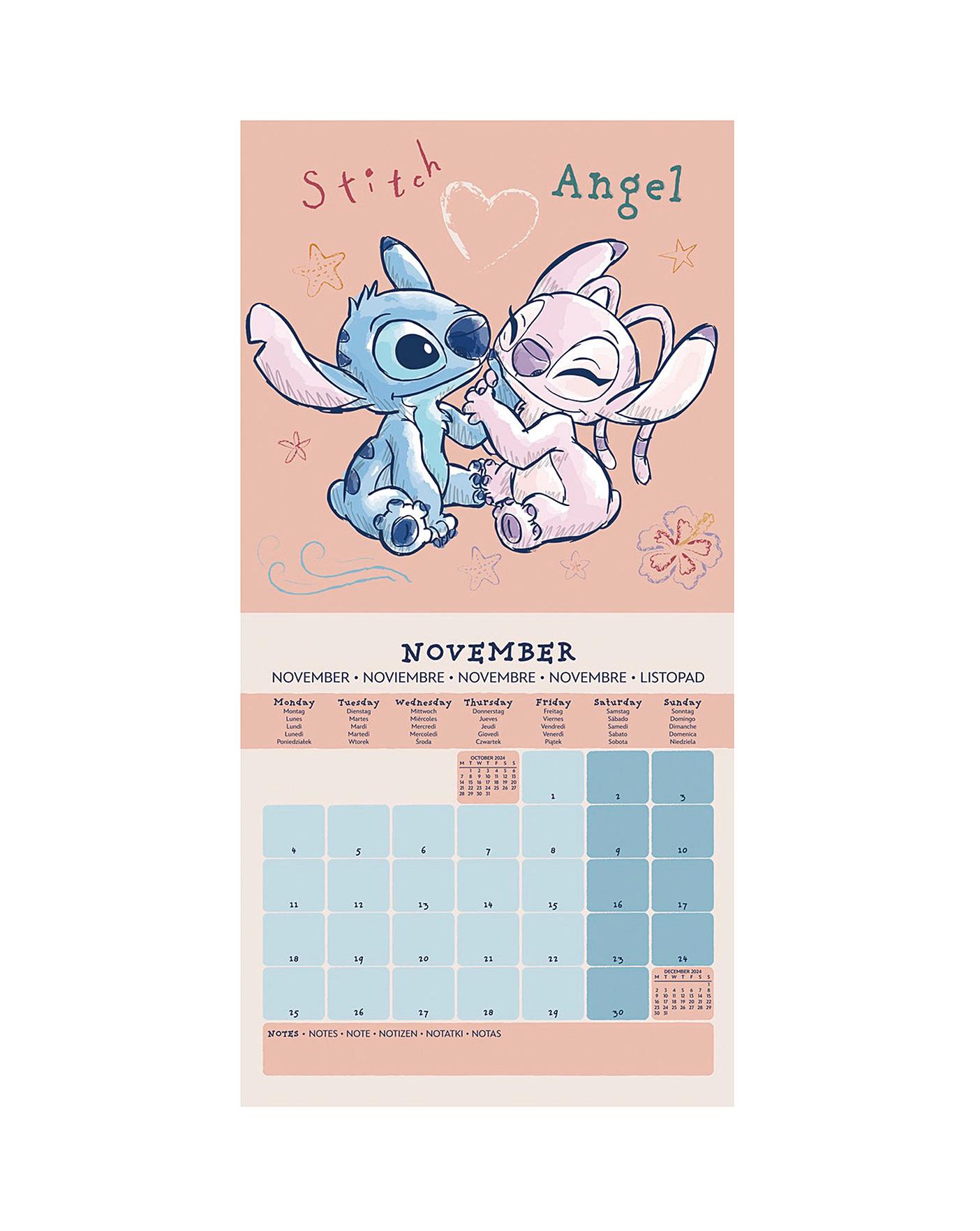 Lilo & Stitch 2024 Calendar J D Williams
