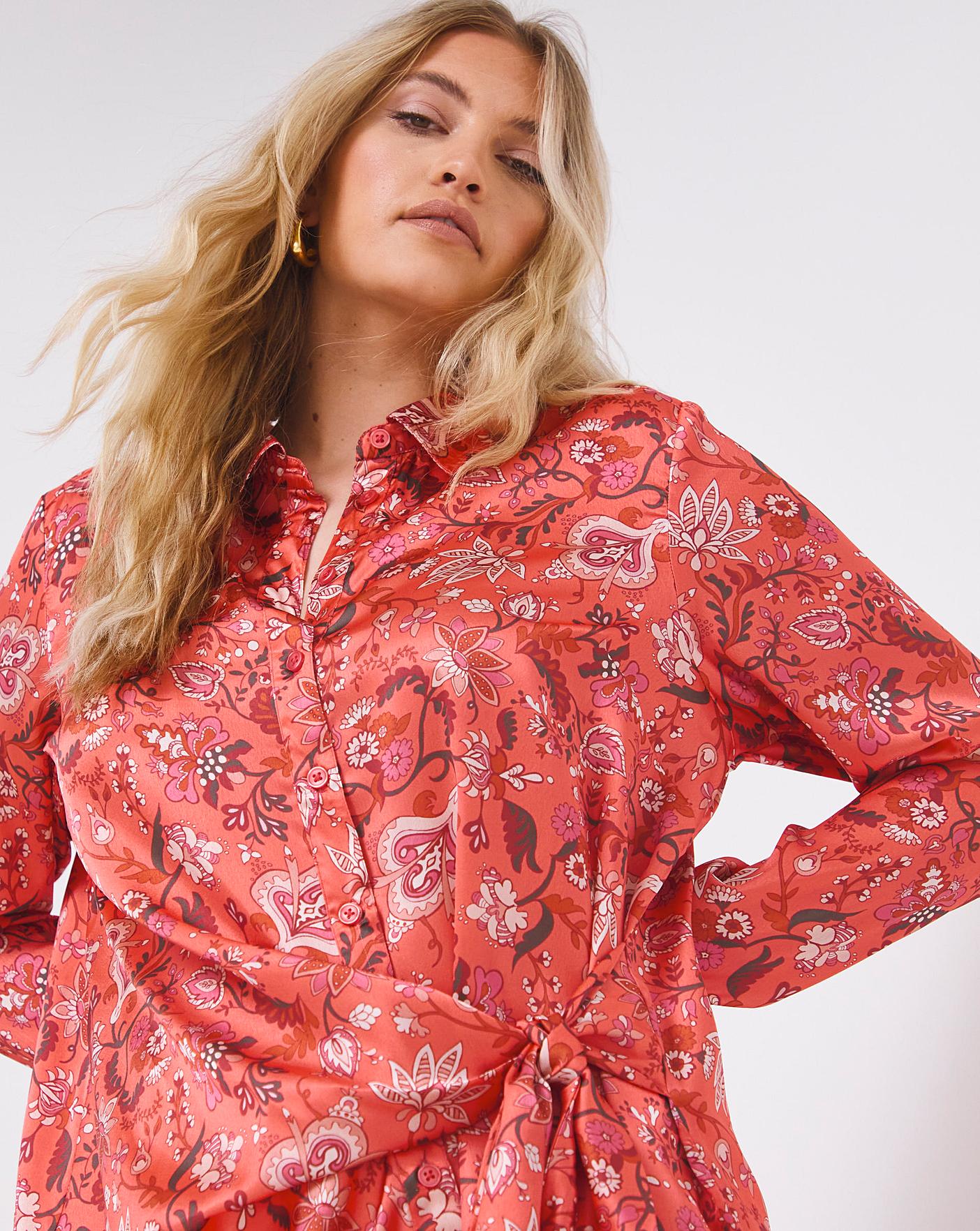 Joe Browns Printed Longline Shirt | Fashion World