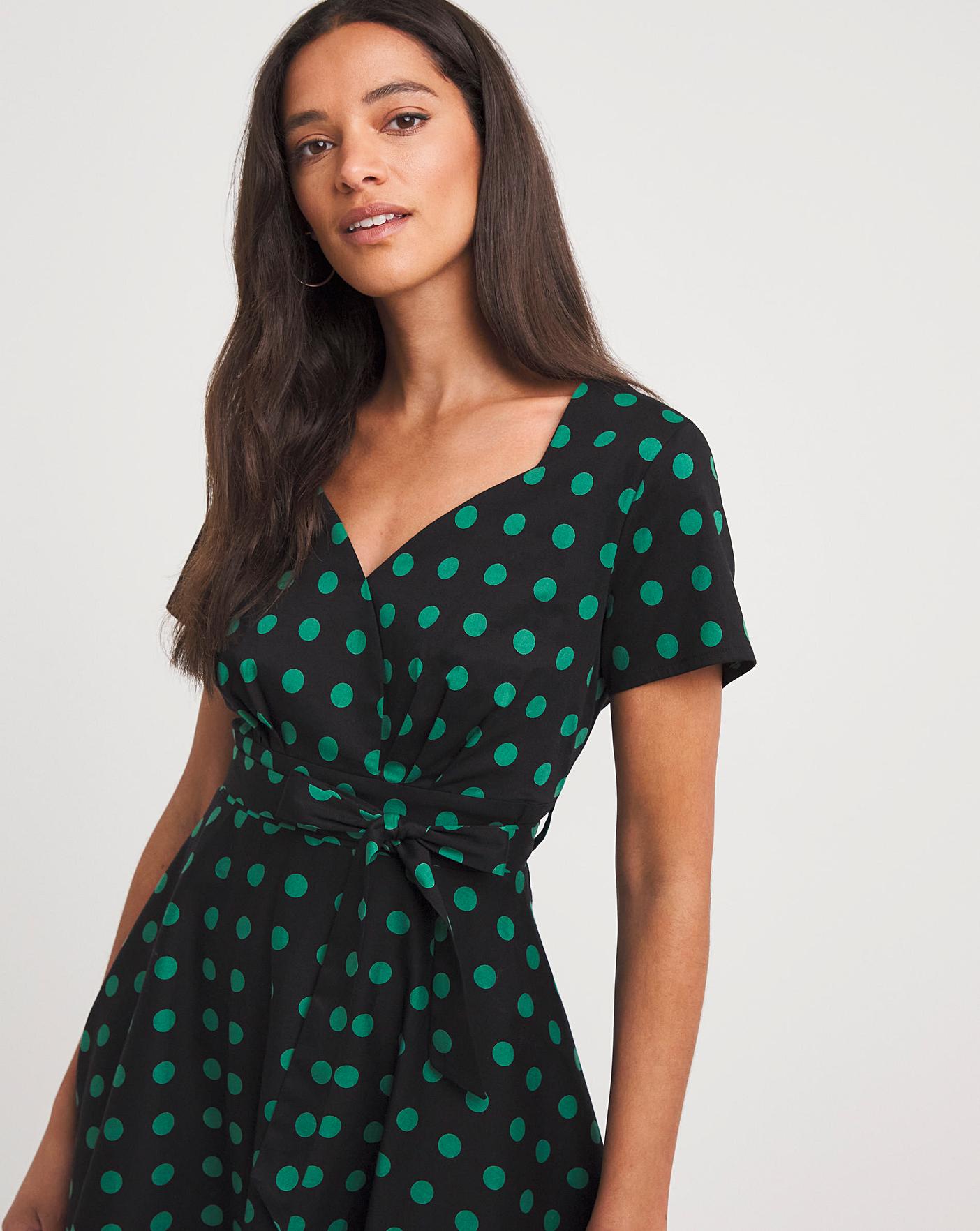 Joe Browns Polka Dot Prom Dress | J D Williams