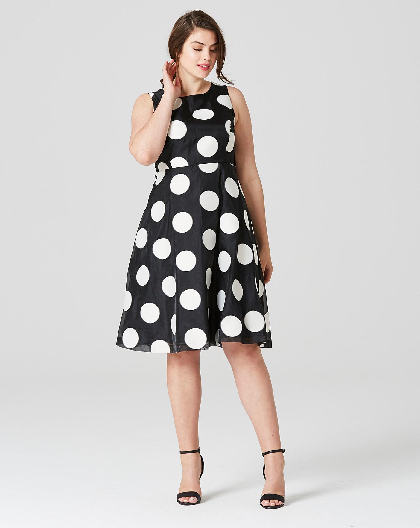 phase 8 polka dot dress