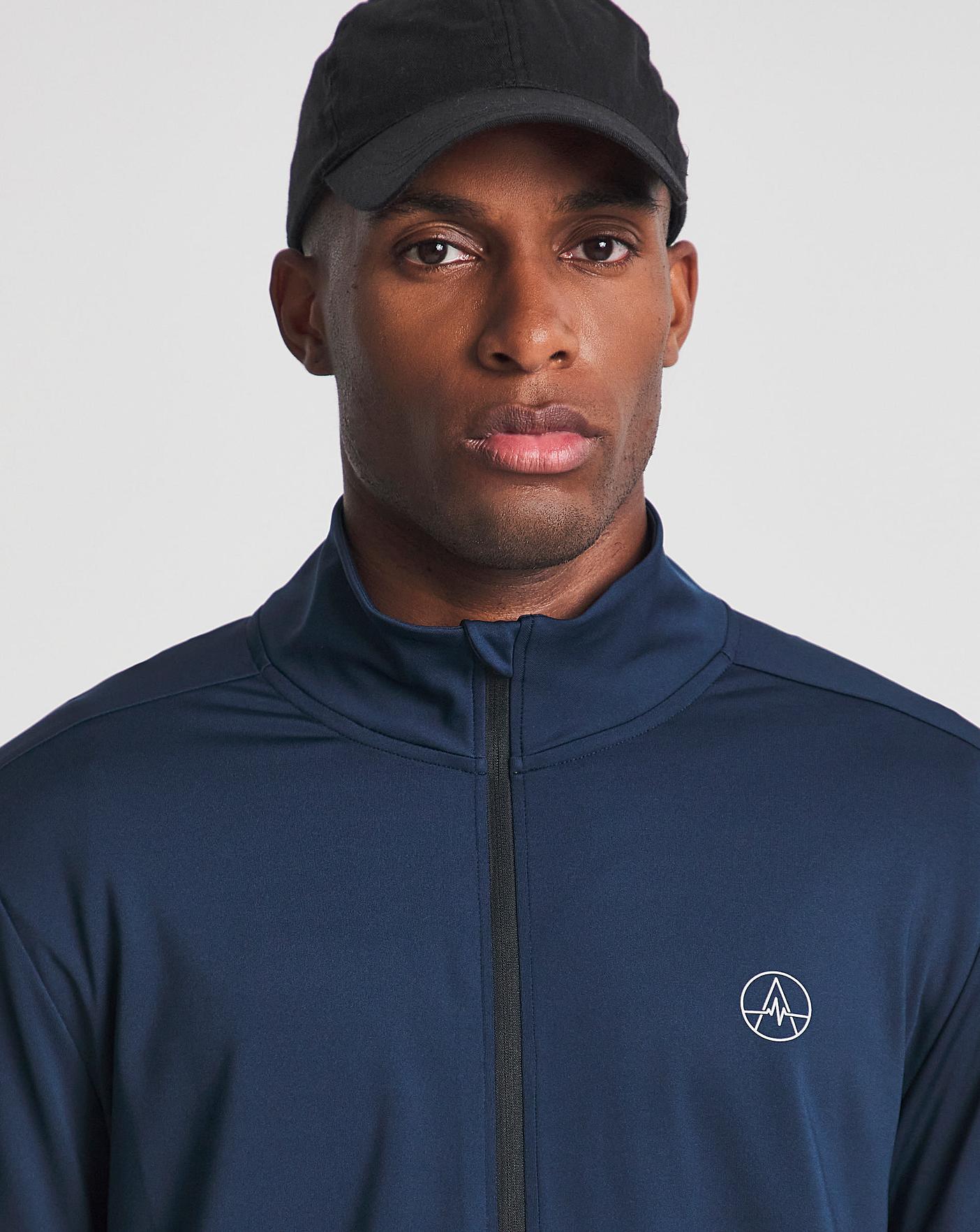 Jacamo Active Zip Tracksuit Top J D Williams