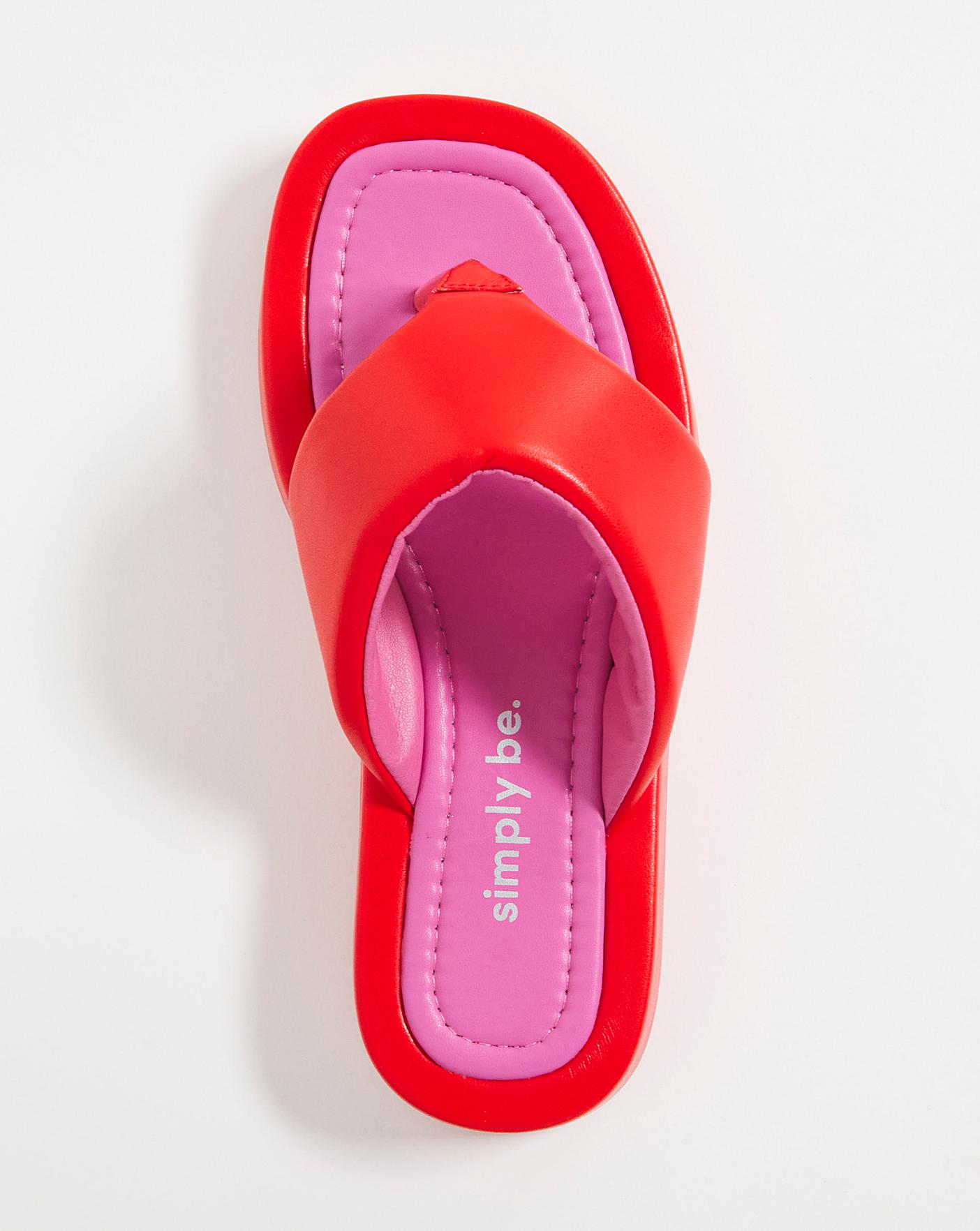 Simply be ladies slippers new arrivals