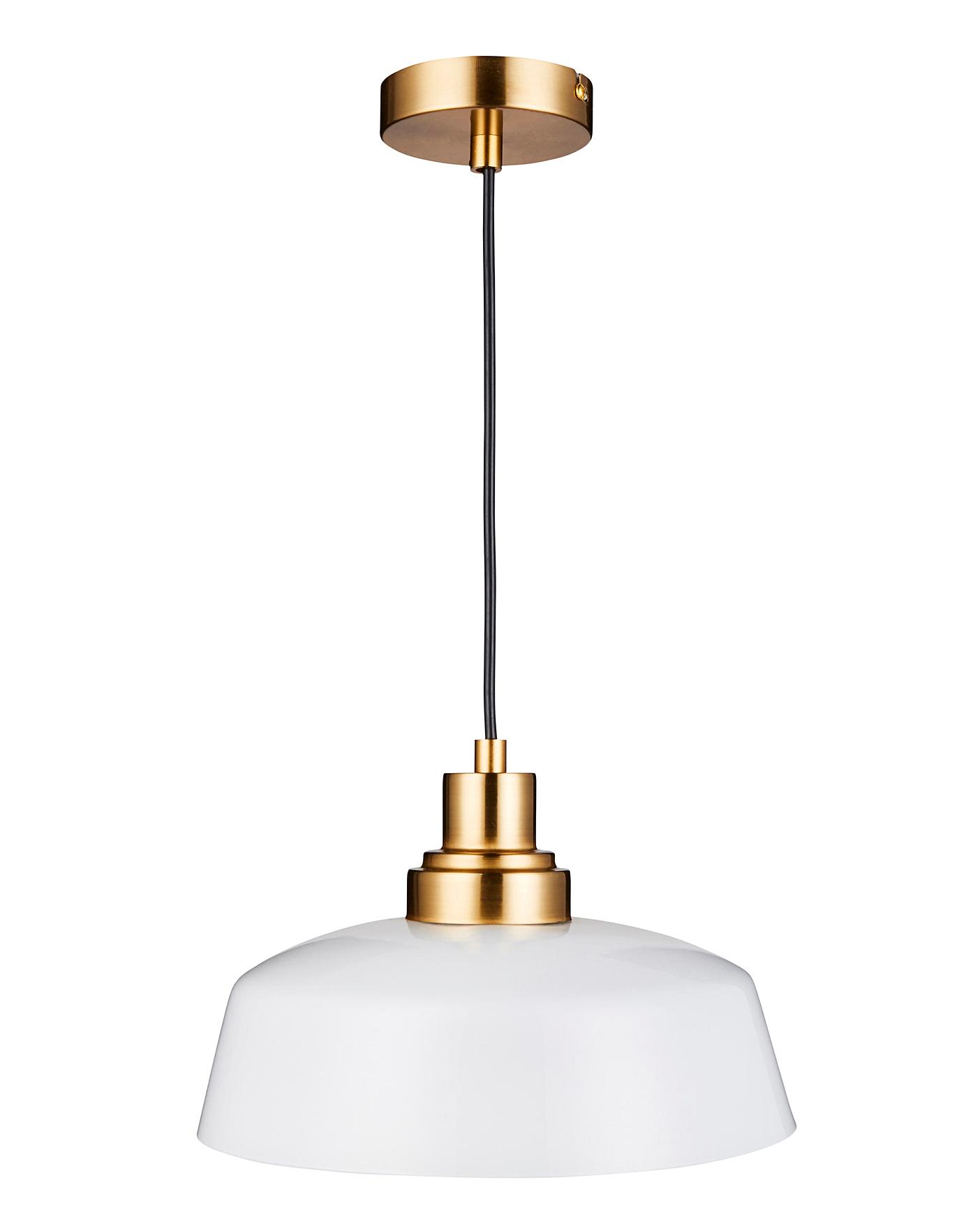 Opal Glass Ceiling Light Jacamo