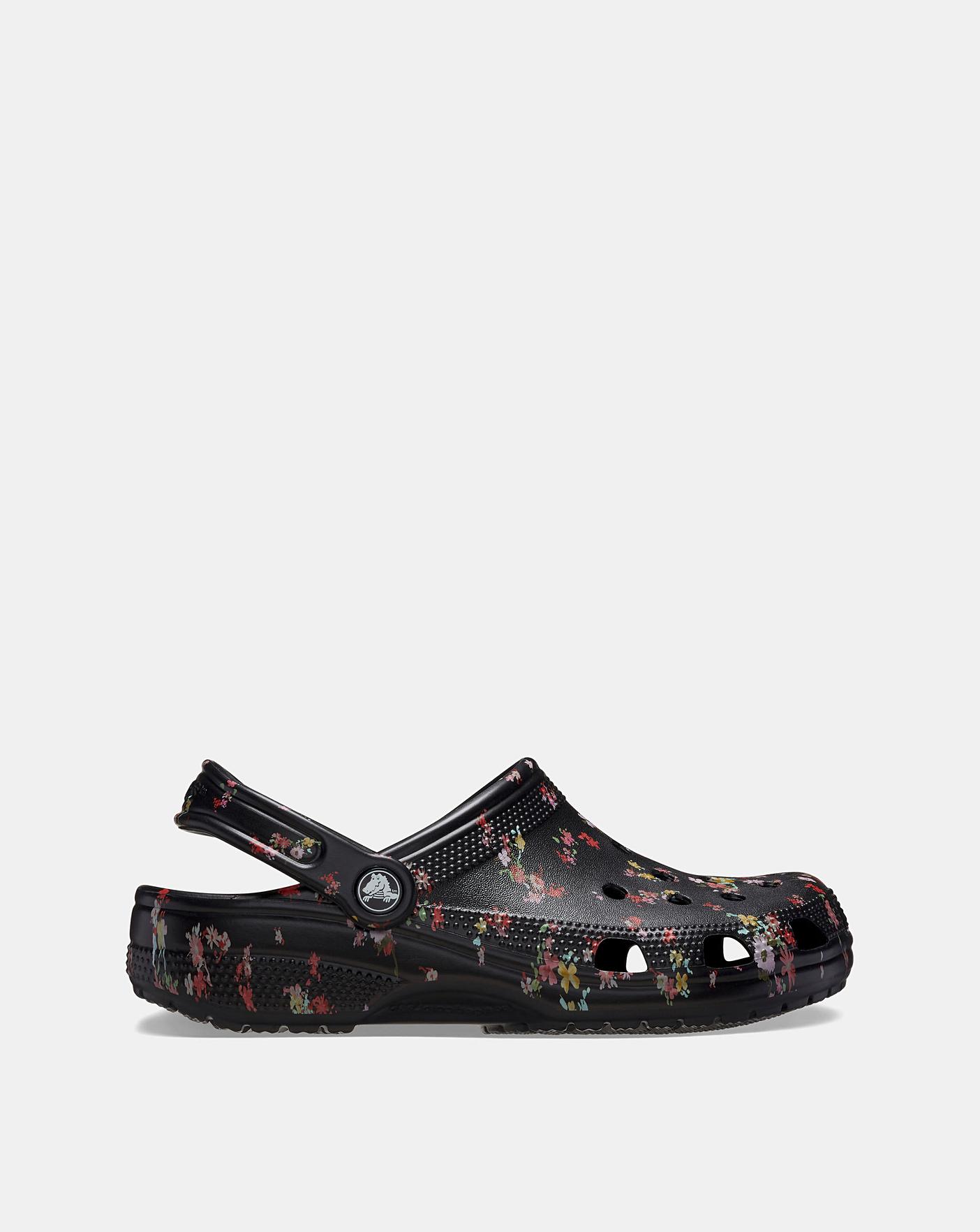 Floral print crocs deals