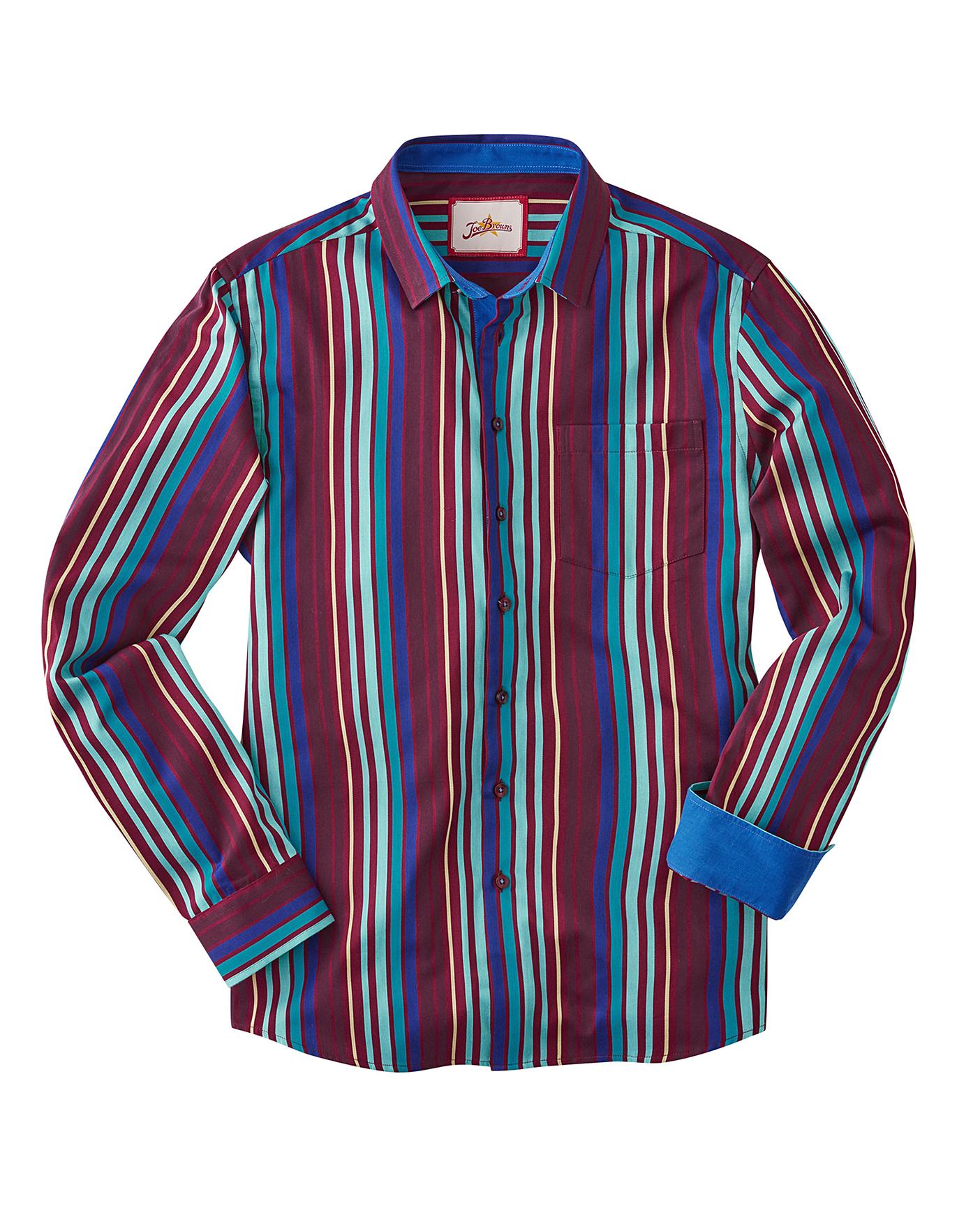 Here's the ultimate stripe shirt for the free spirits out there. 