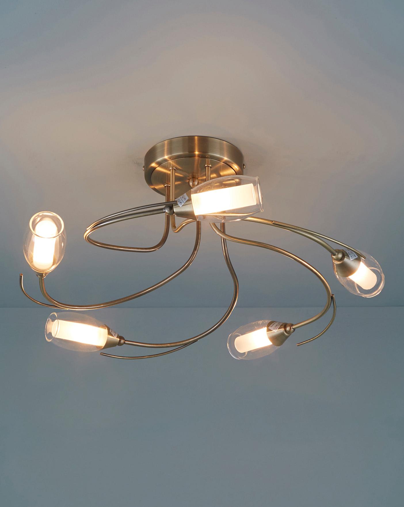 5 light ceiling fitting