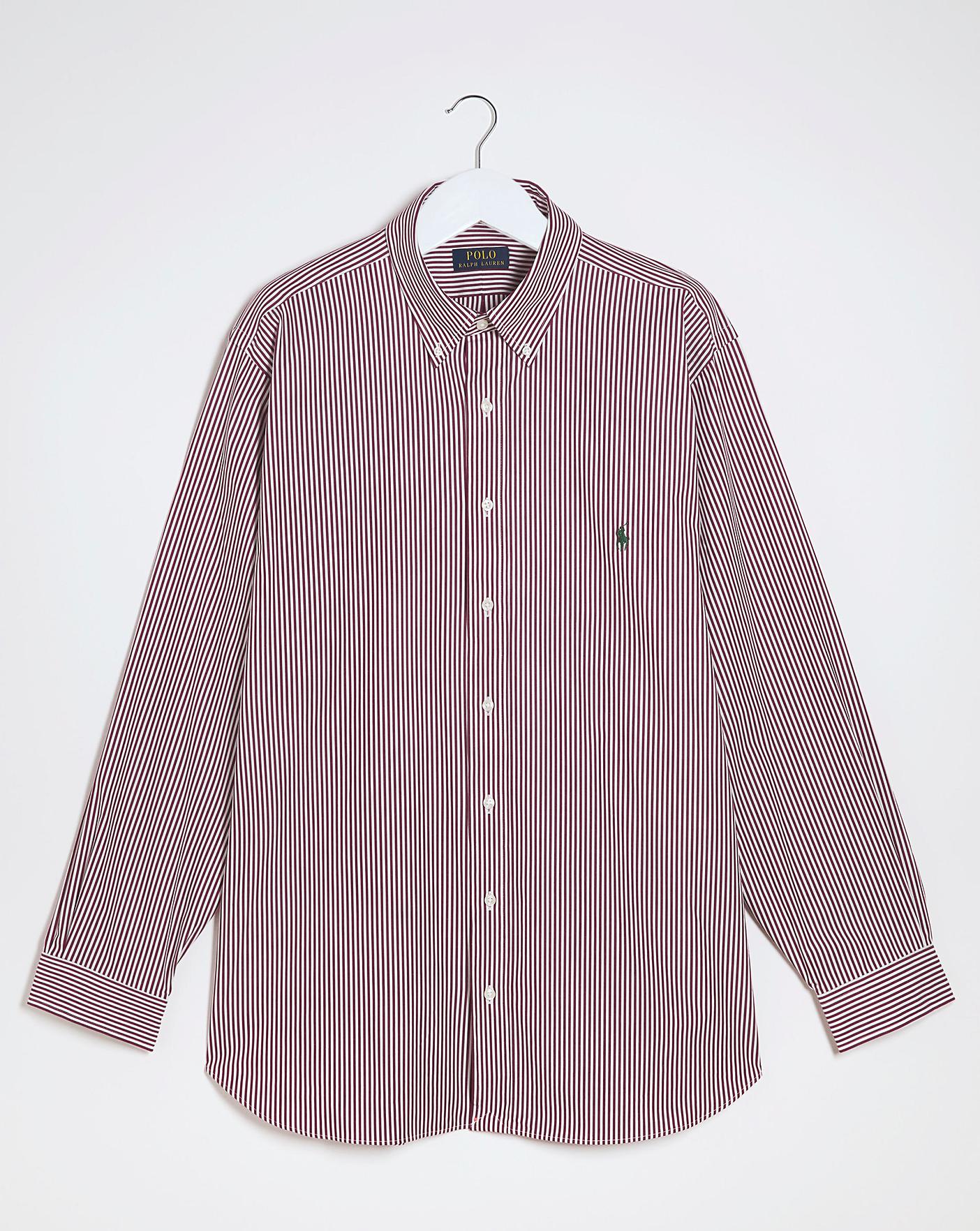 Polo Ralph Lauren Stripe Poplin Shirt | Jacamo