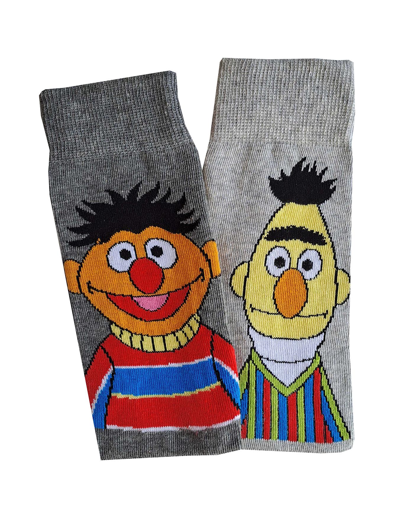 Bert Ernie 4pk Socks Premier Man